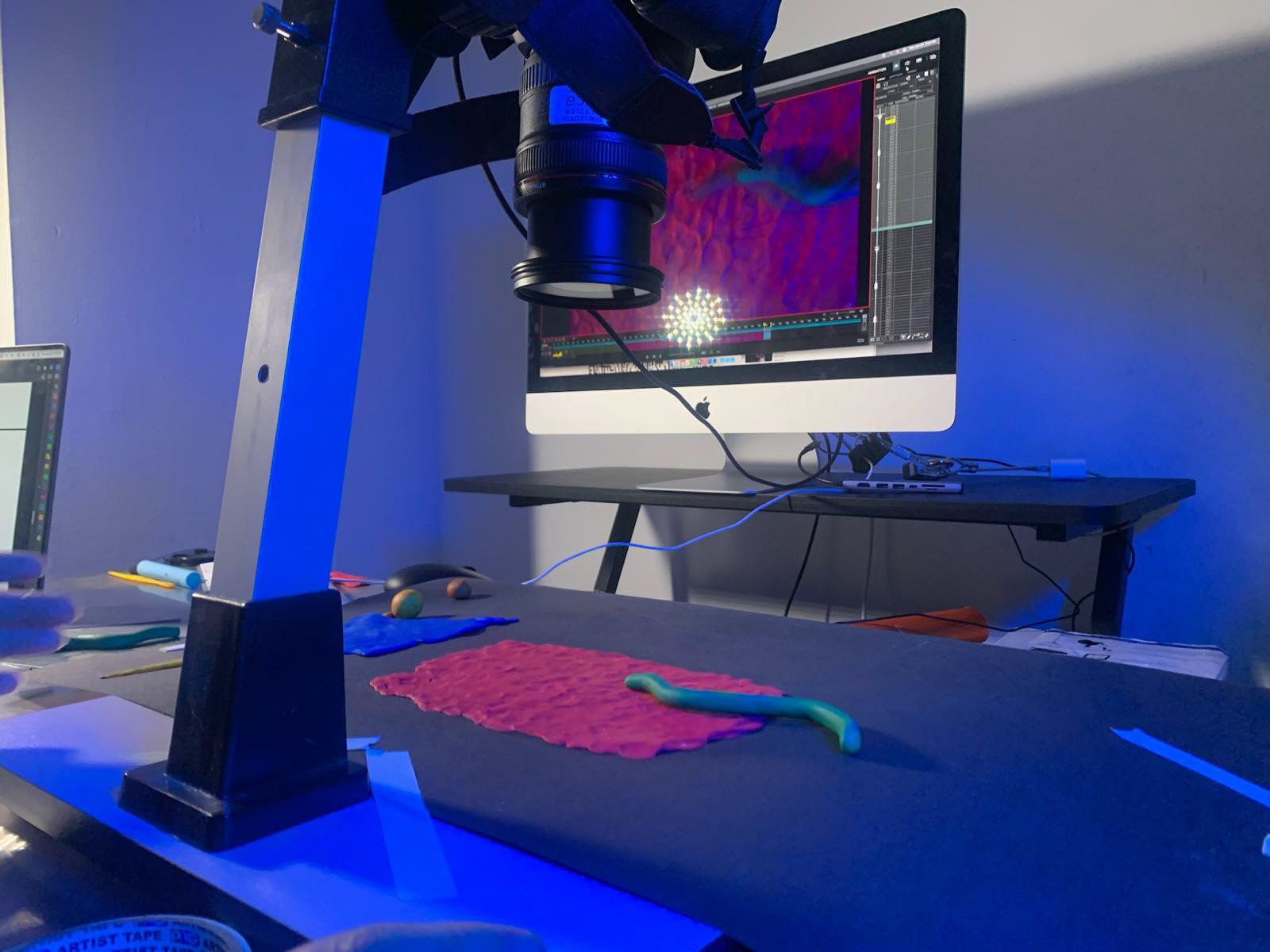 using downshooter and dragonframe