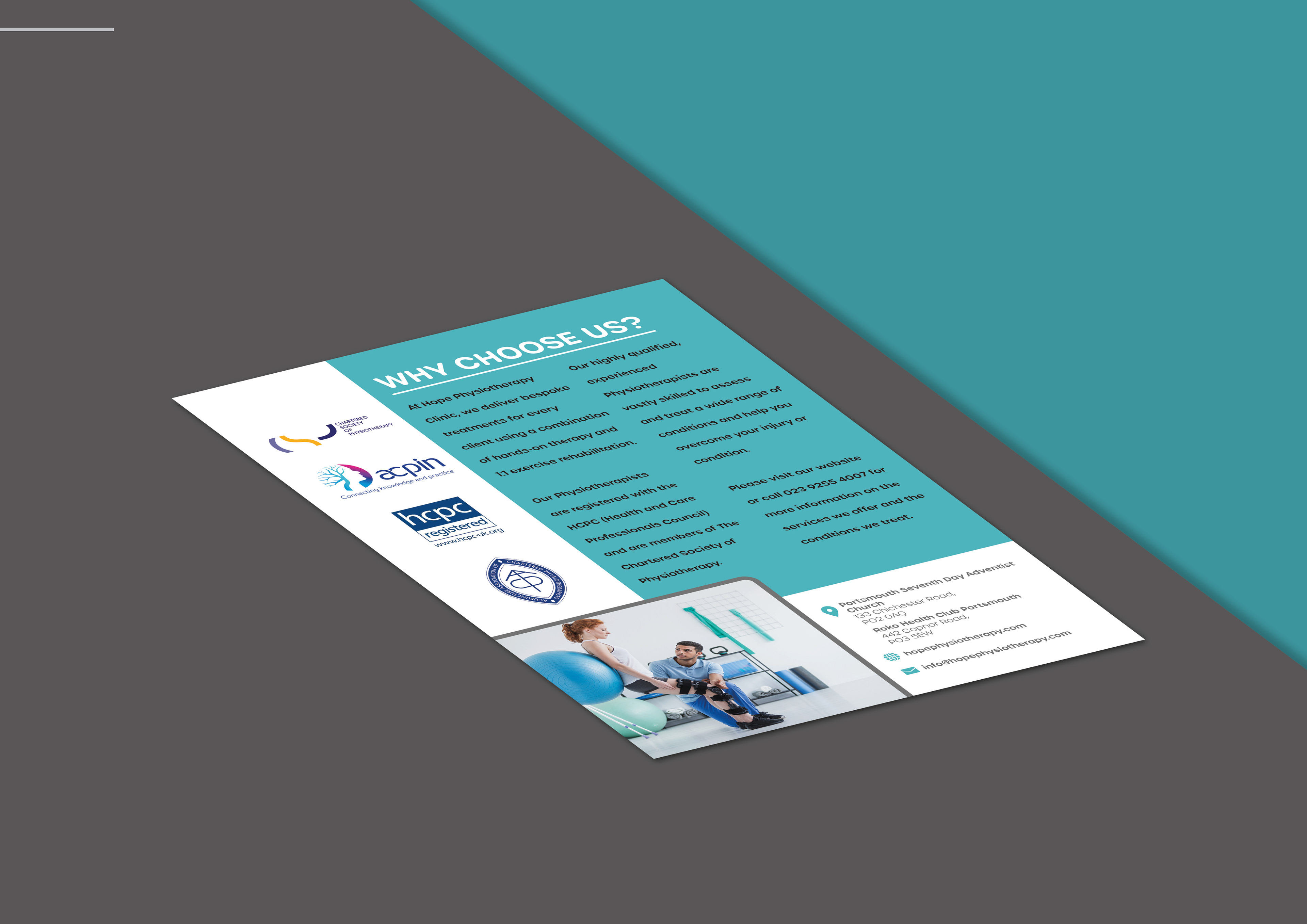 Hope Physiotherapy Flyer