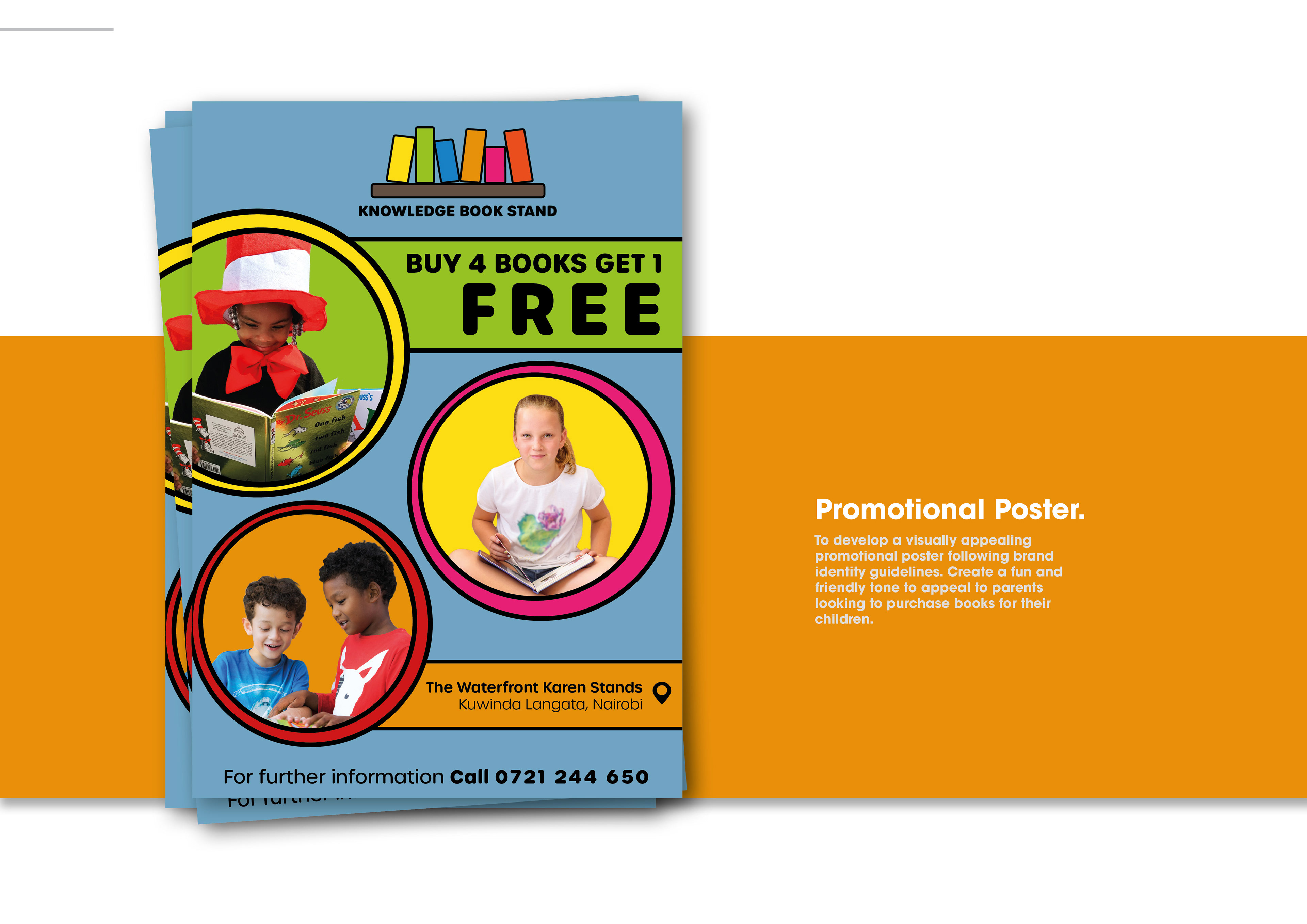 Knowledge Book Stand Flyer