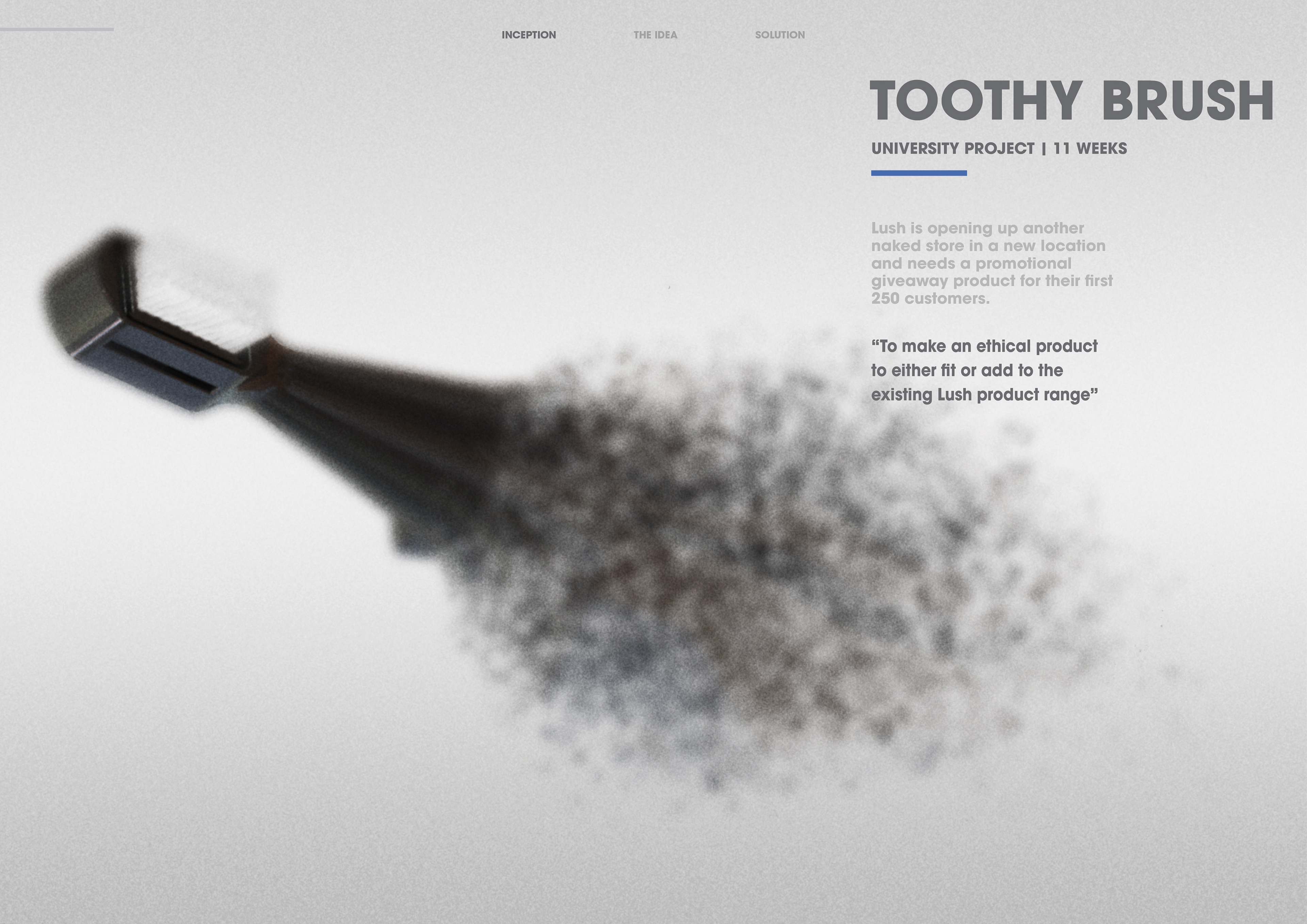 Toothy Brush Portfolio Pg.1