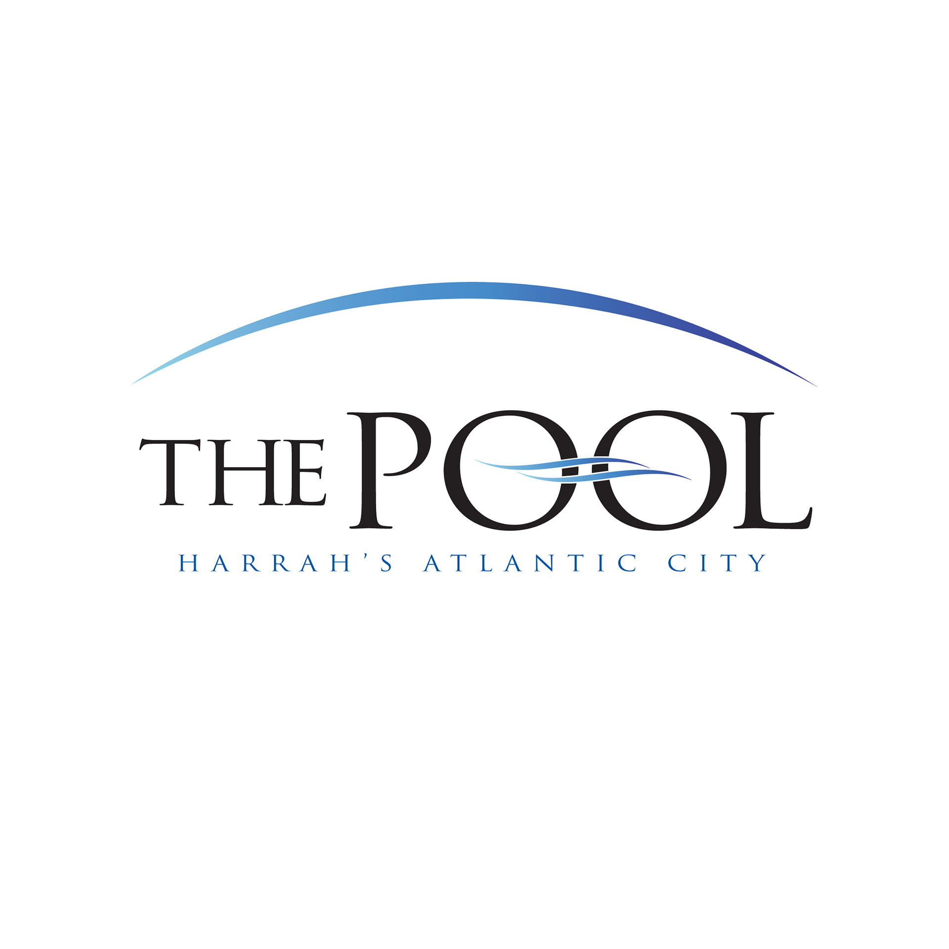 The pool and amenities at Harrah's Atlantic City