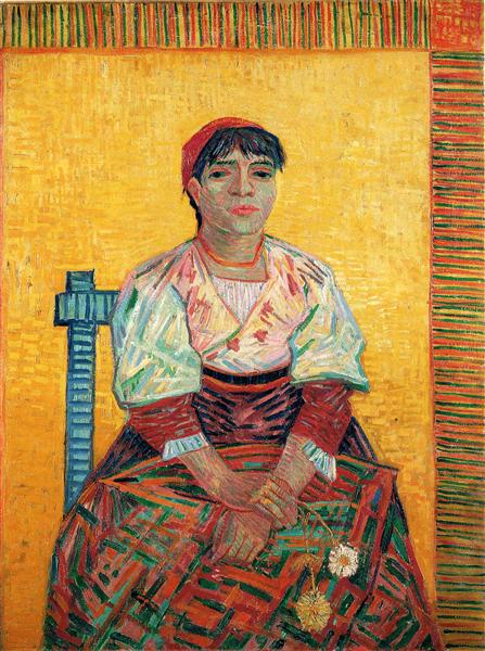 Italian Woman, Vincent van Gogh, 1887.