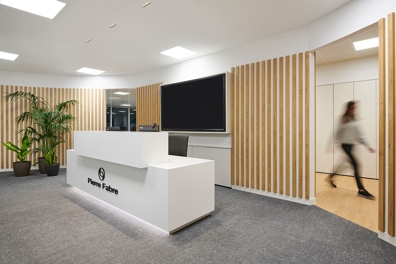 london offices interior photography of a morden workspace in London