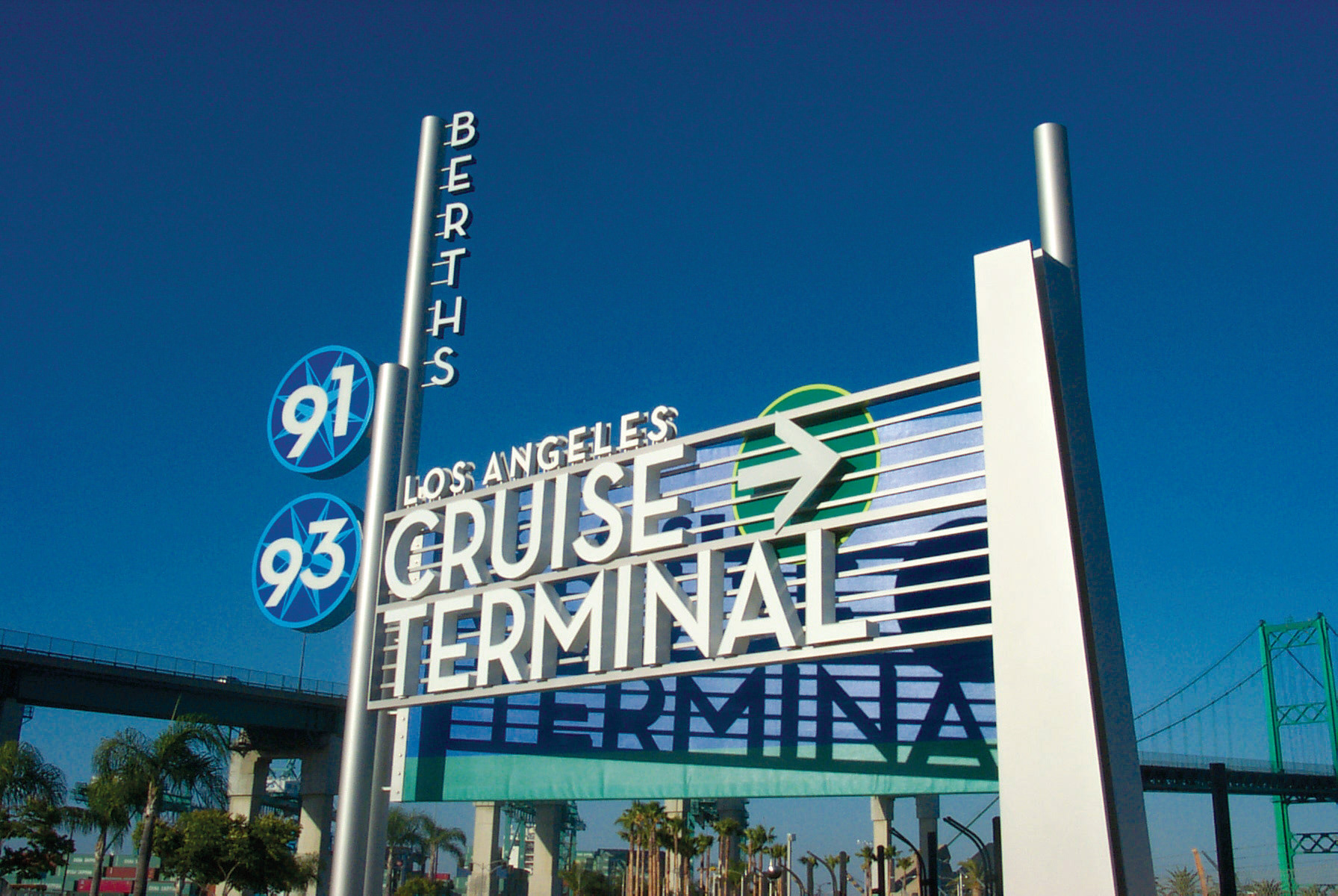 Cruise Terminal sign