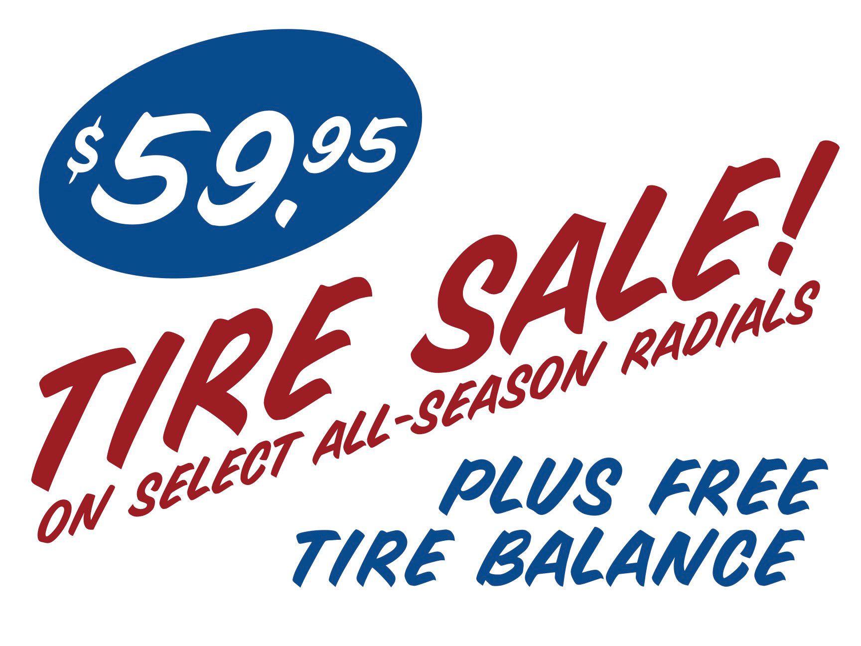 tire store ad