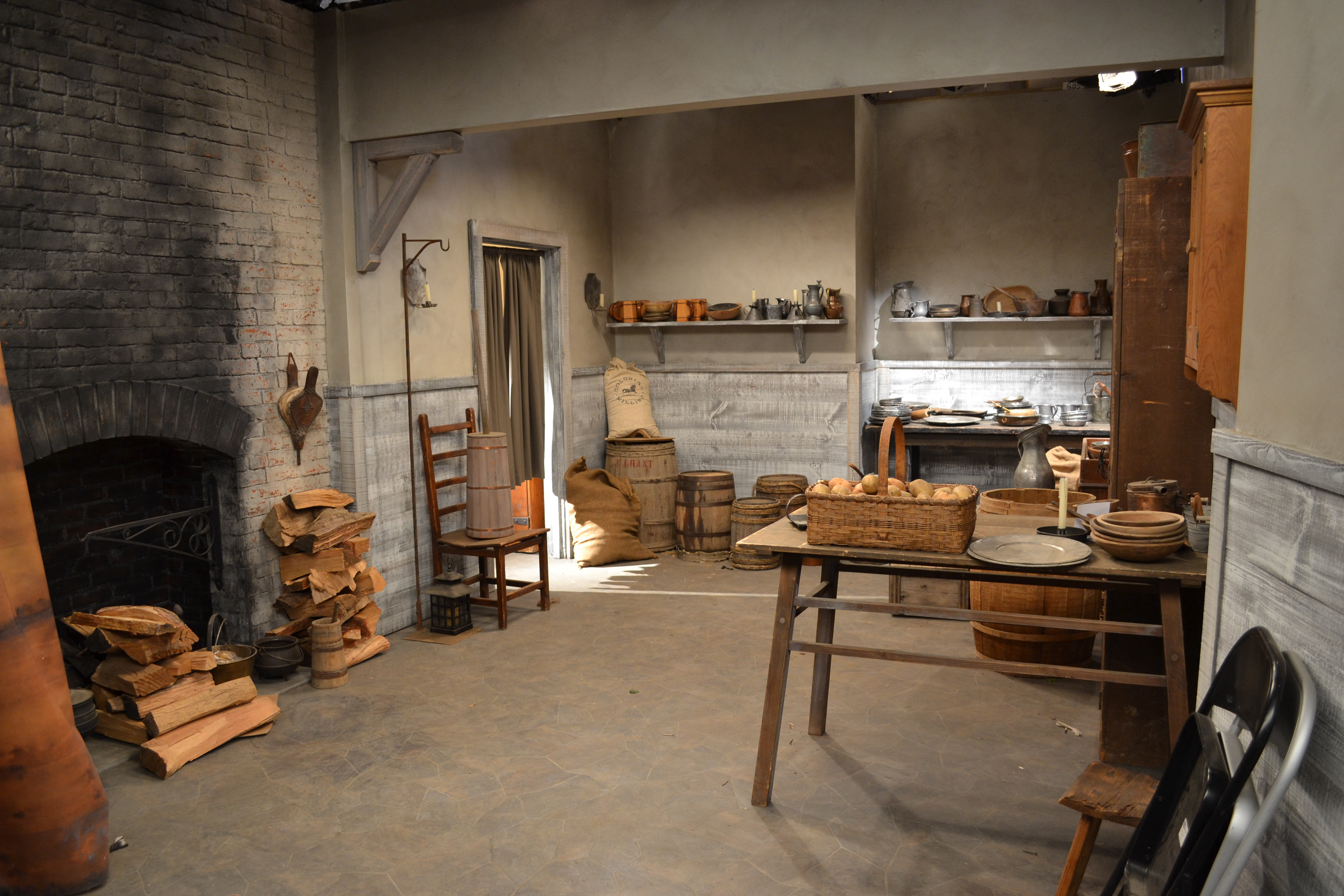 colonial kitchen