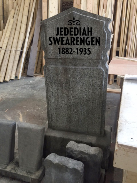 tombstone lettering