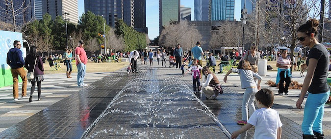 Harwood Terrace fountain