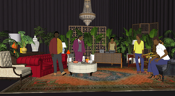 3D model of Soul Cypher performance