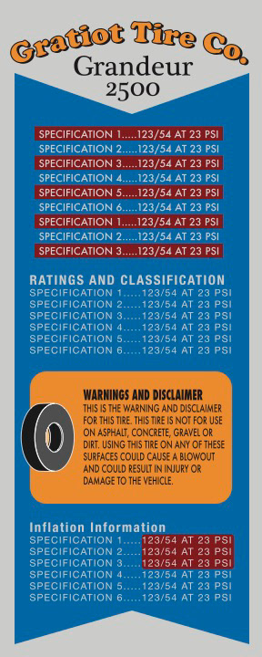 tire label