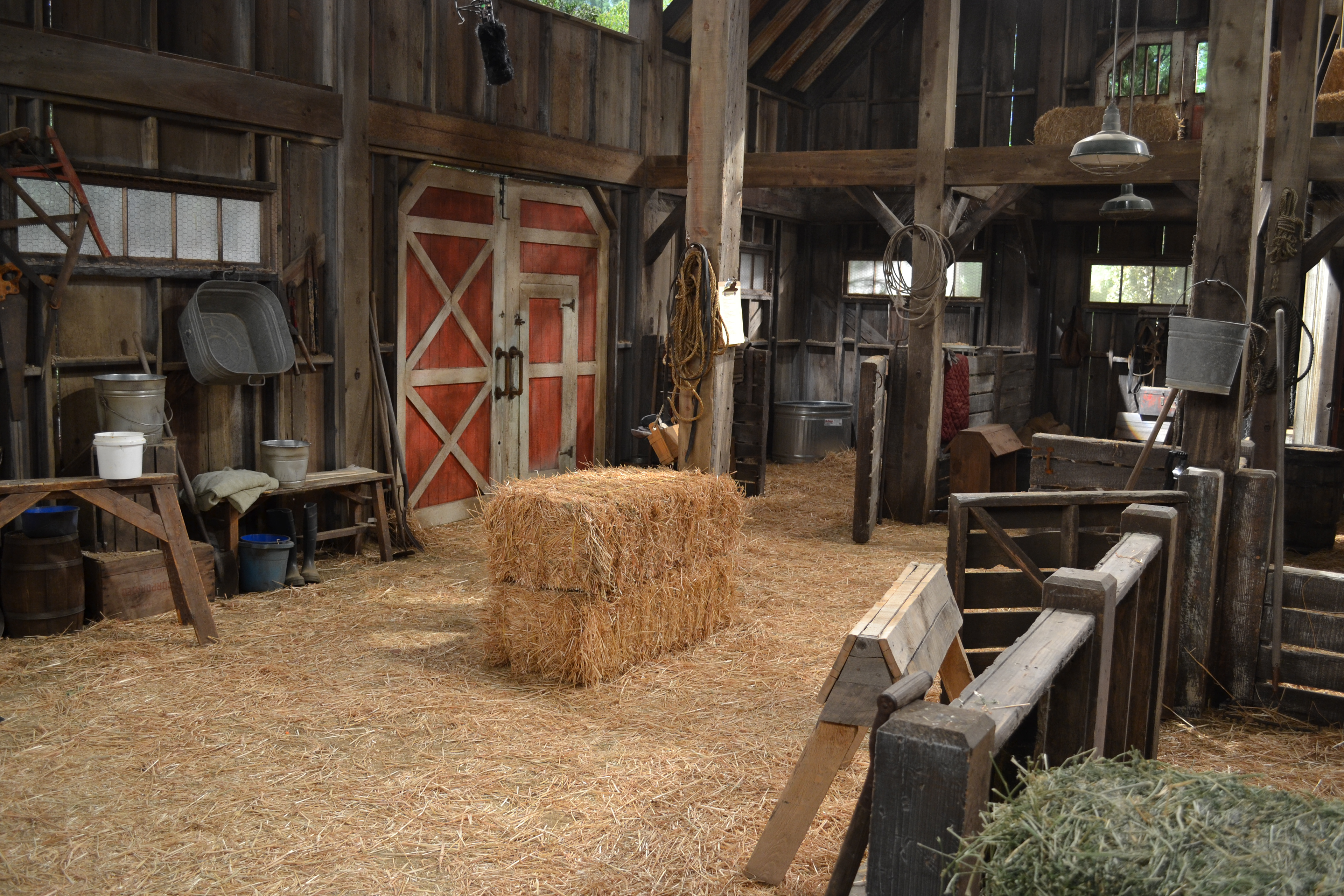 barn interior