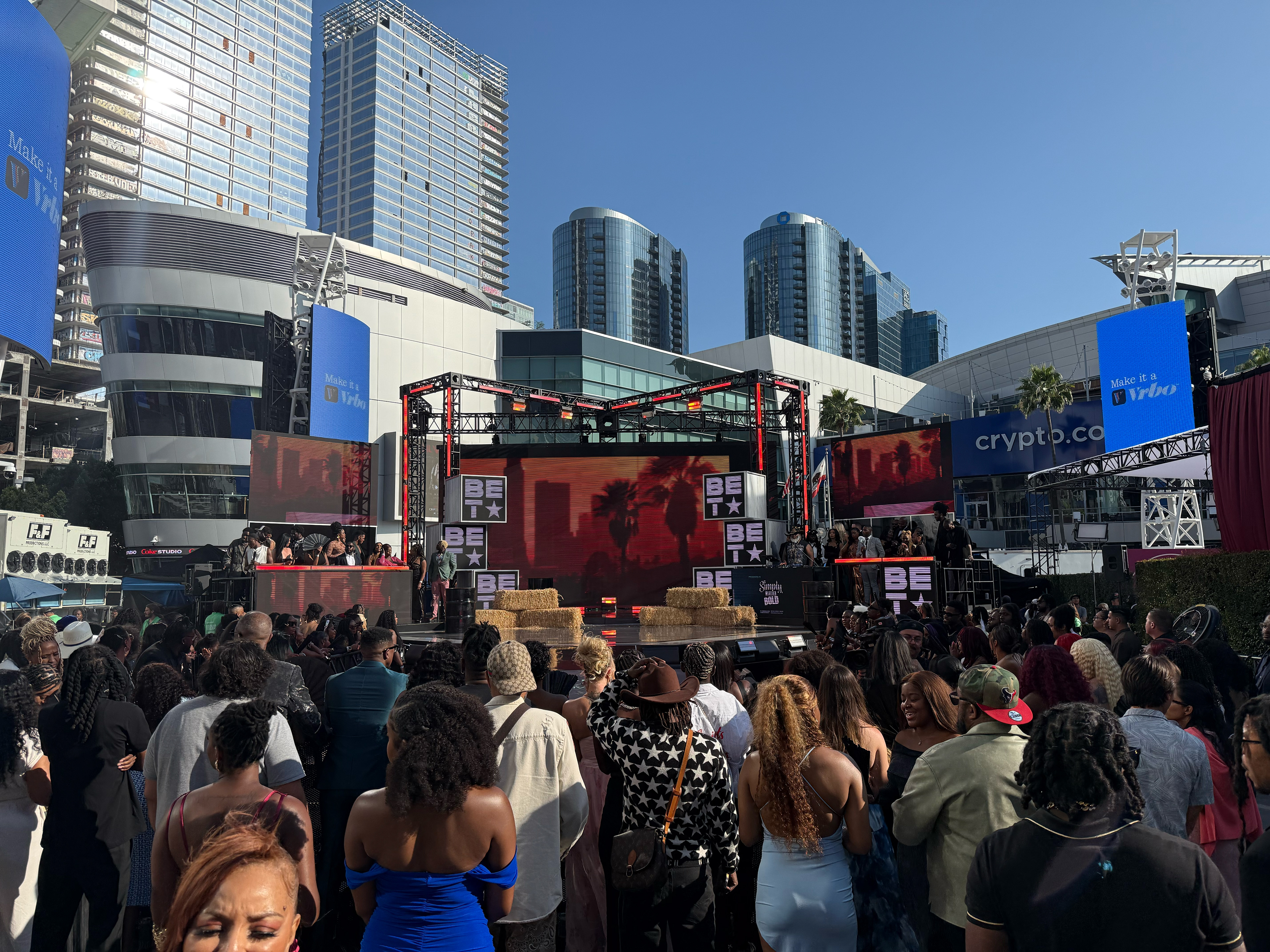 stage and audience