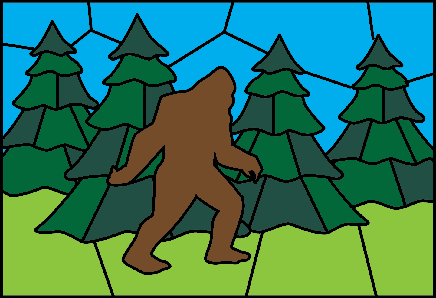 stained glass window