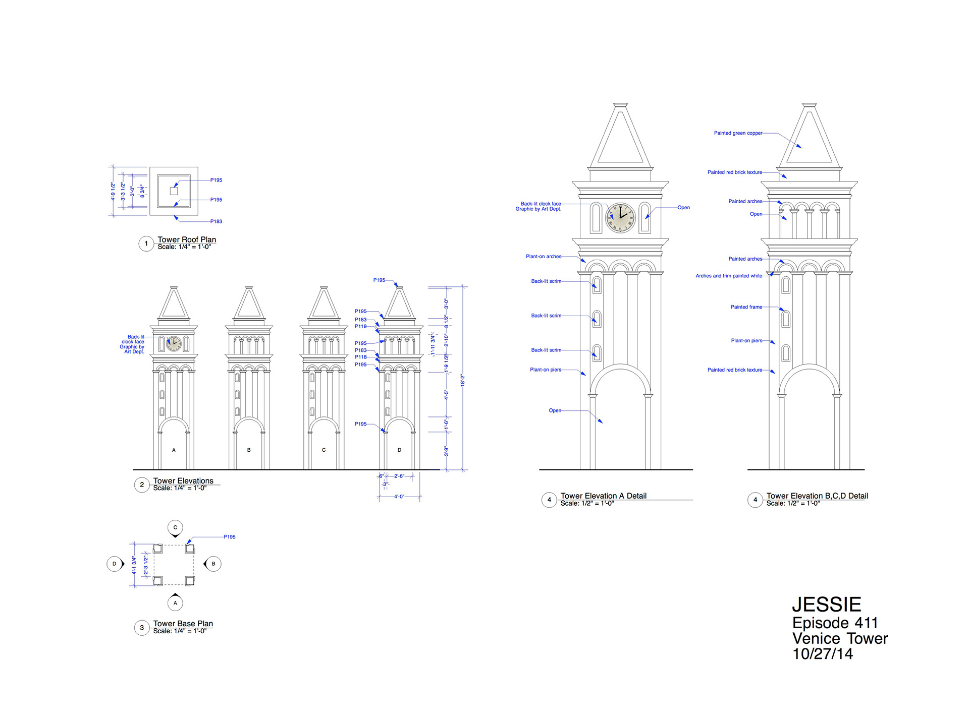 St. Mark's Campanile drawing