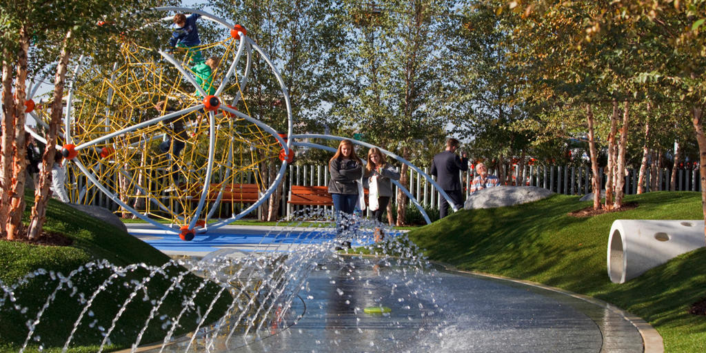 children's dragon fountain