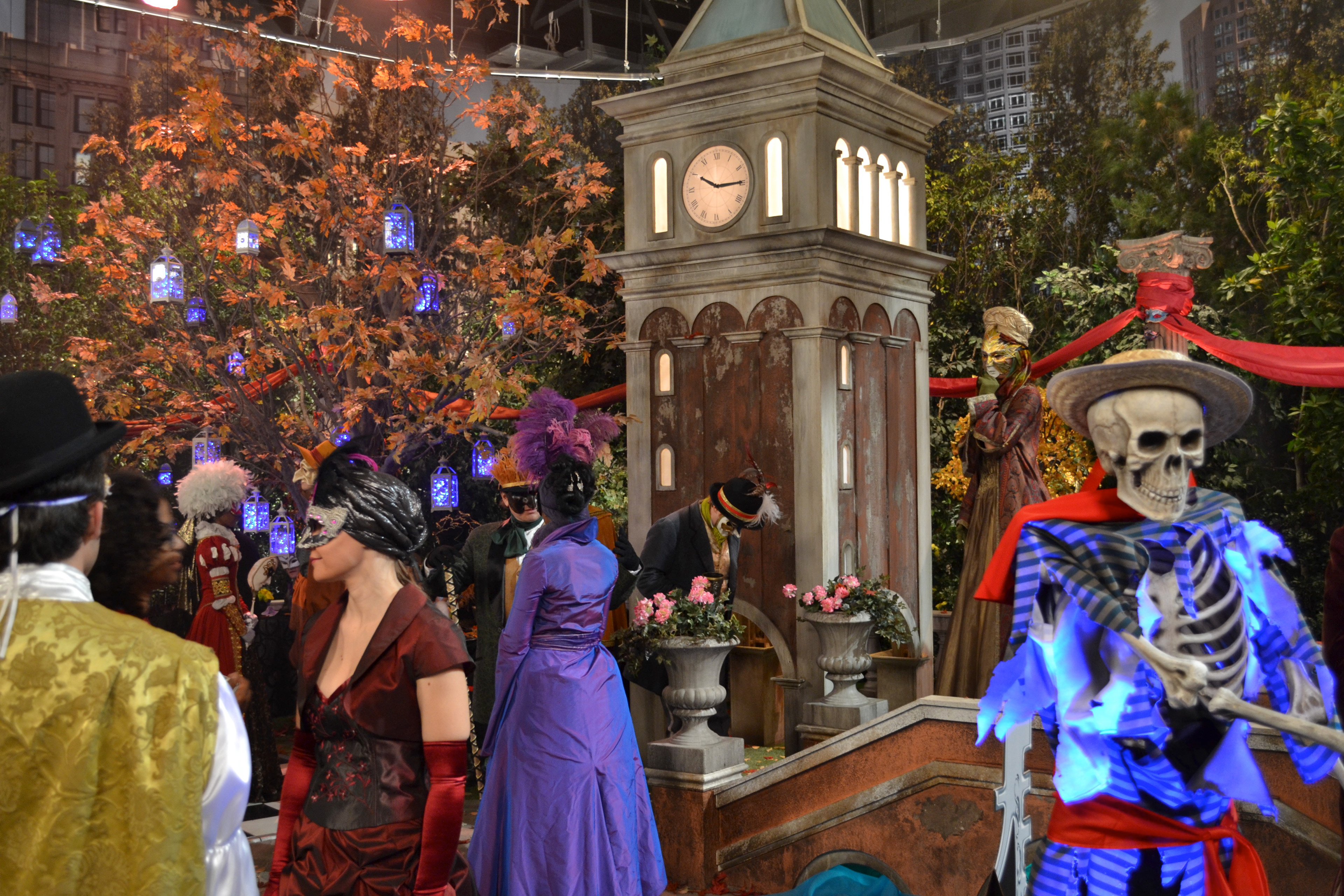 St. Mark's Campanile at Halloween party