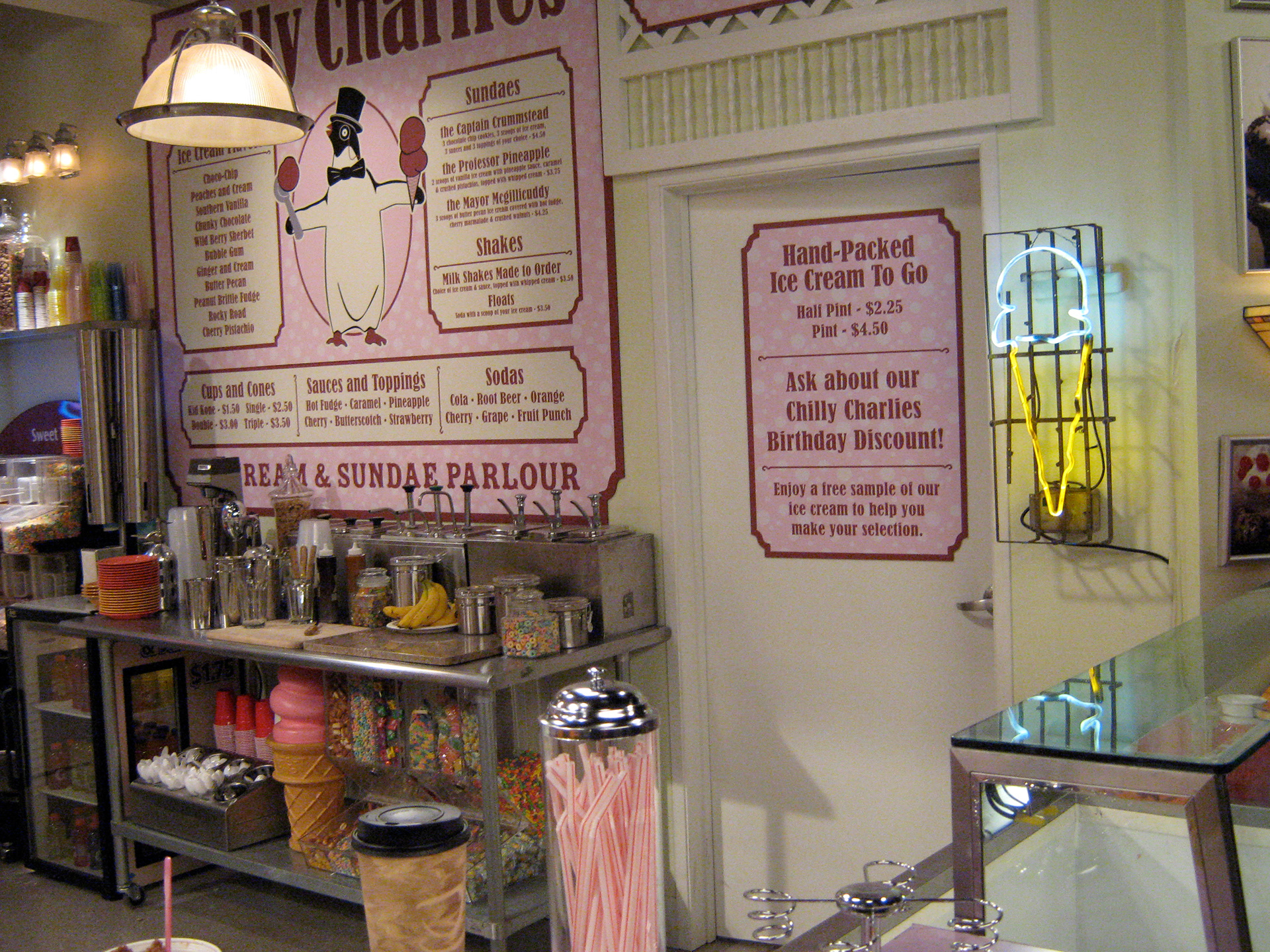 ice cream shop