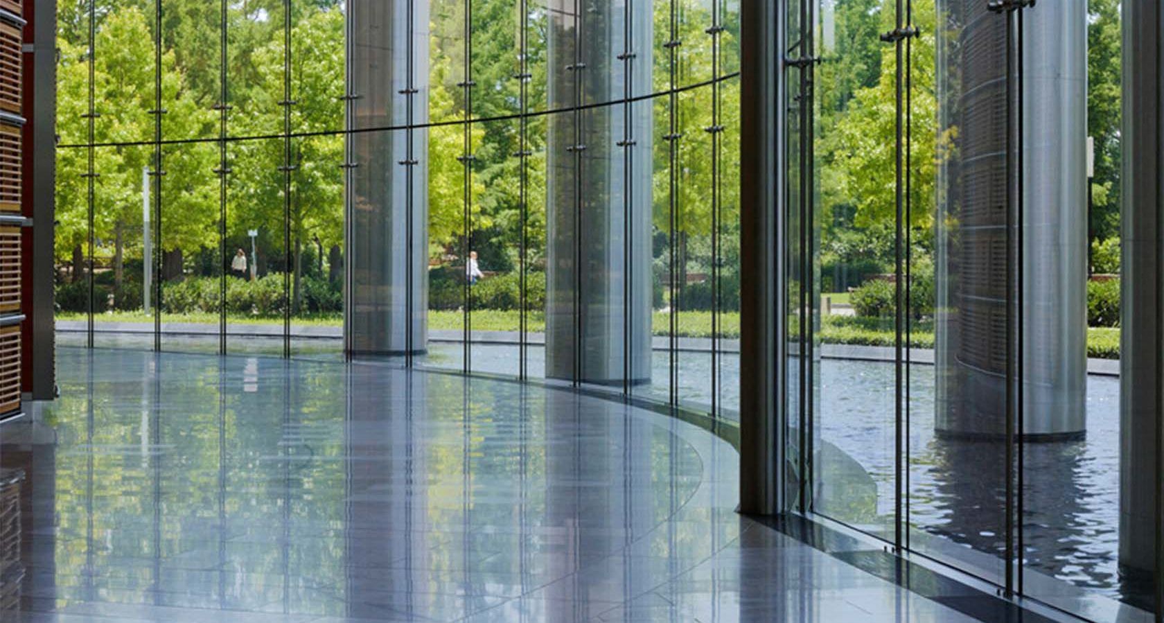 tower reflecting pool
