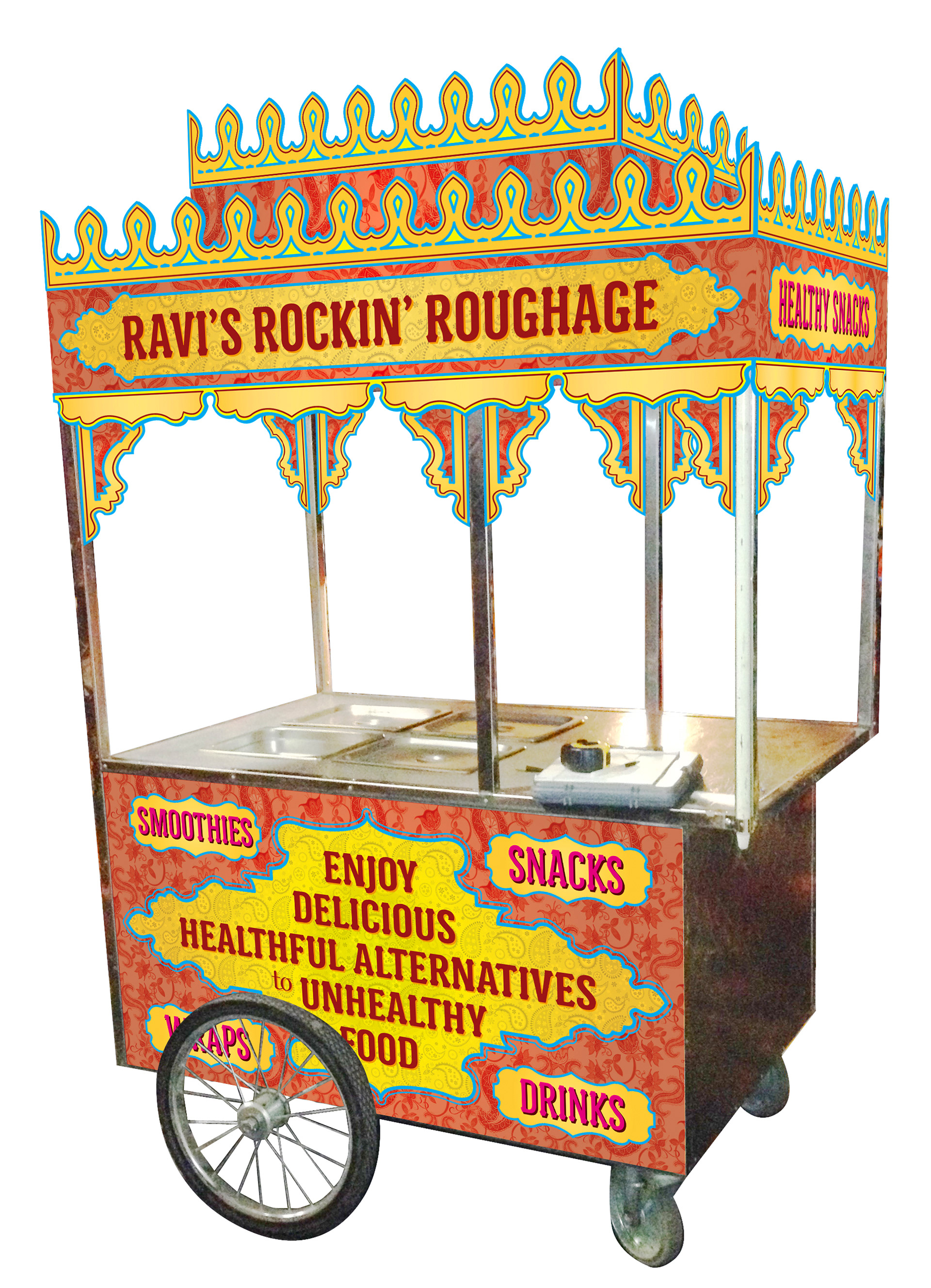 food cart graphics