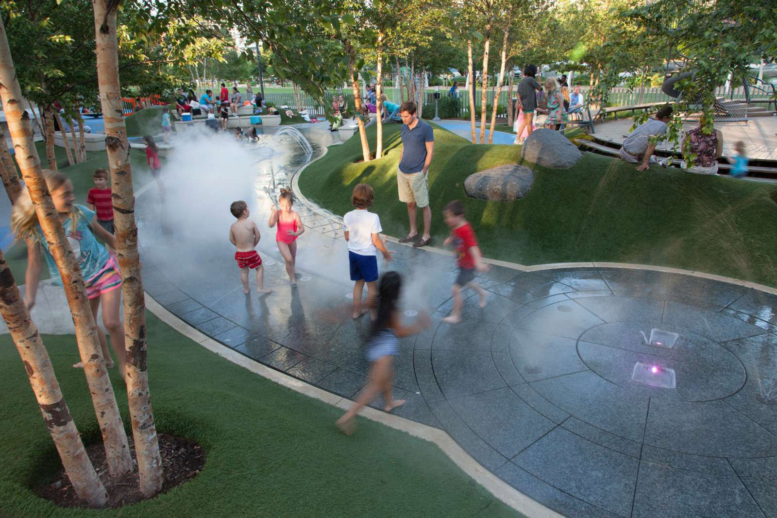 children's dragon fountain