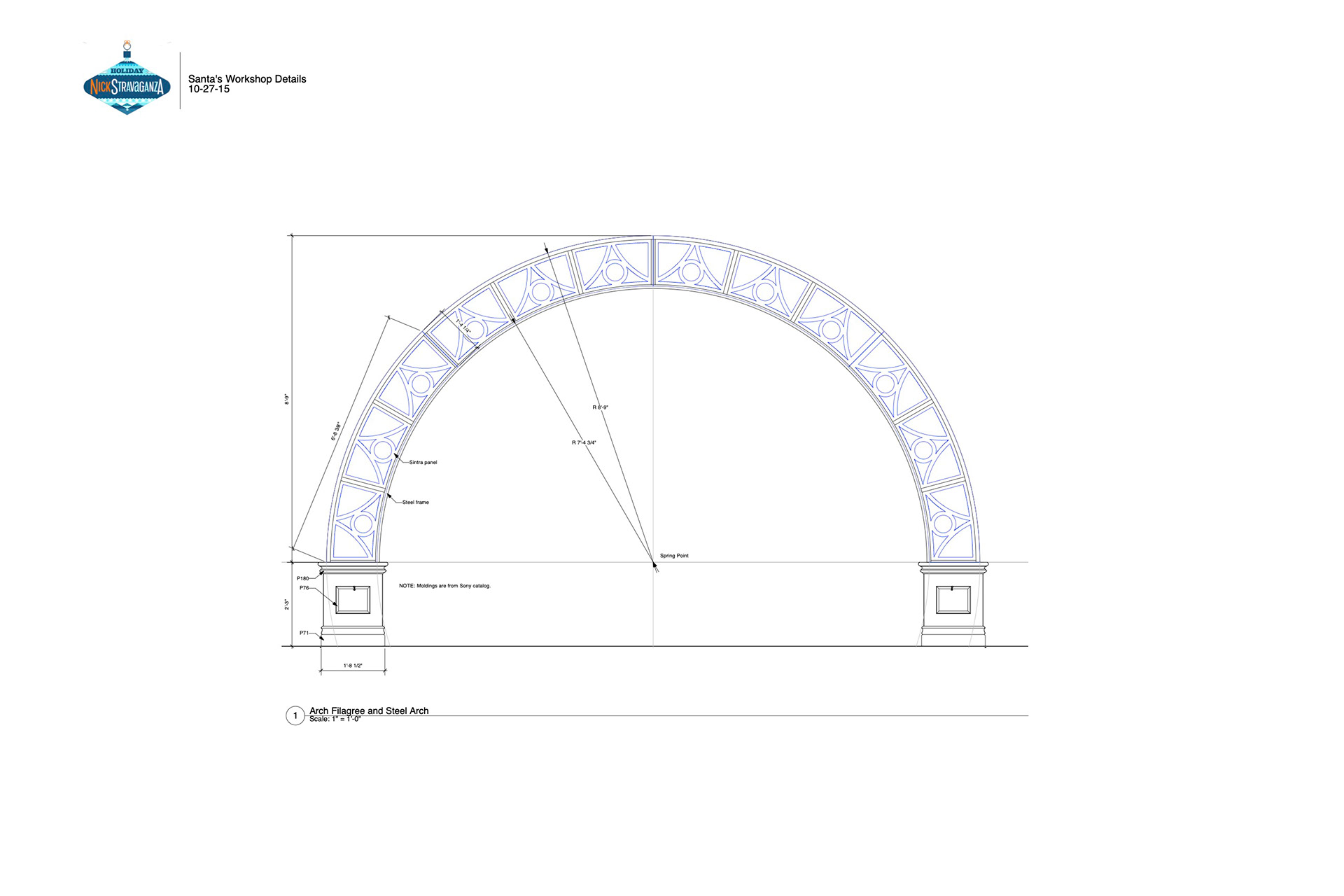 arch drawing