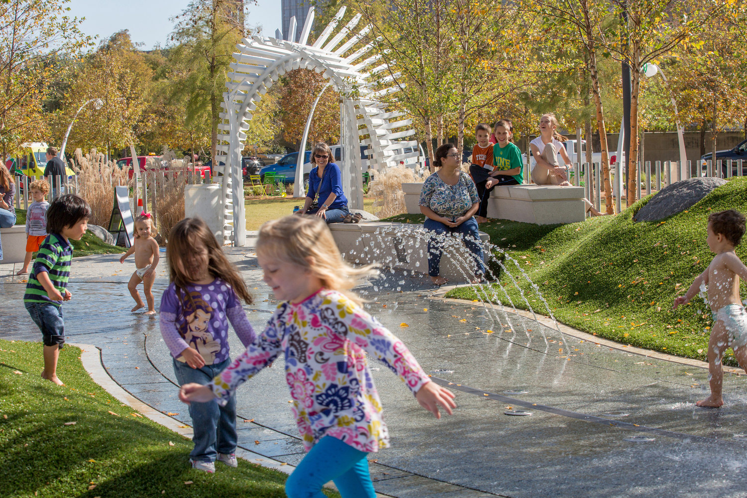 children's dragon fountain