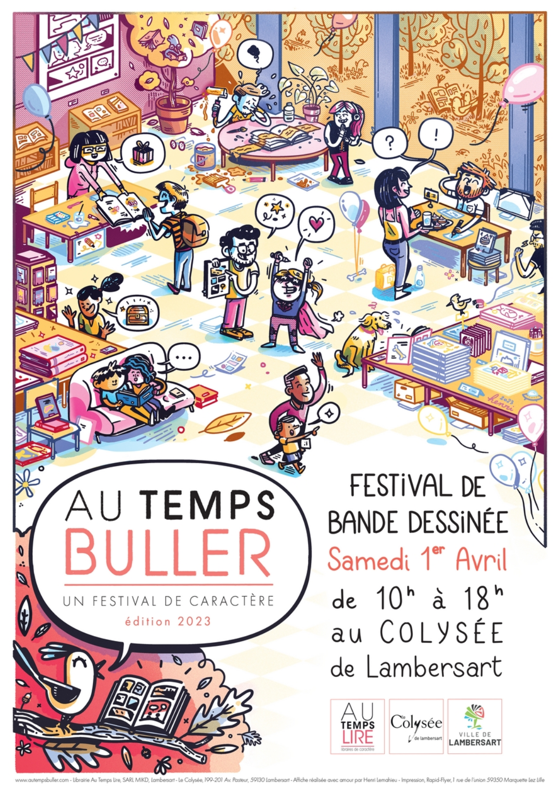 Festival BD Au Temps Buller 2023