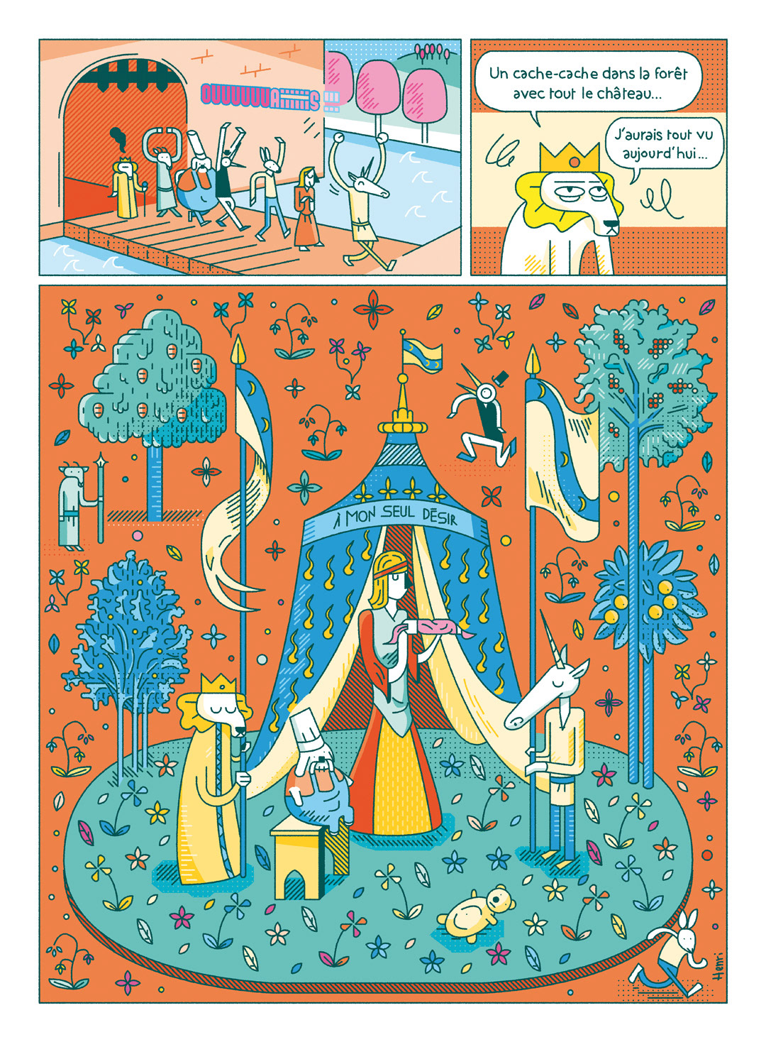 La dame à la licorne - Futuropolis