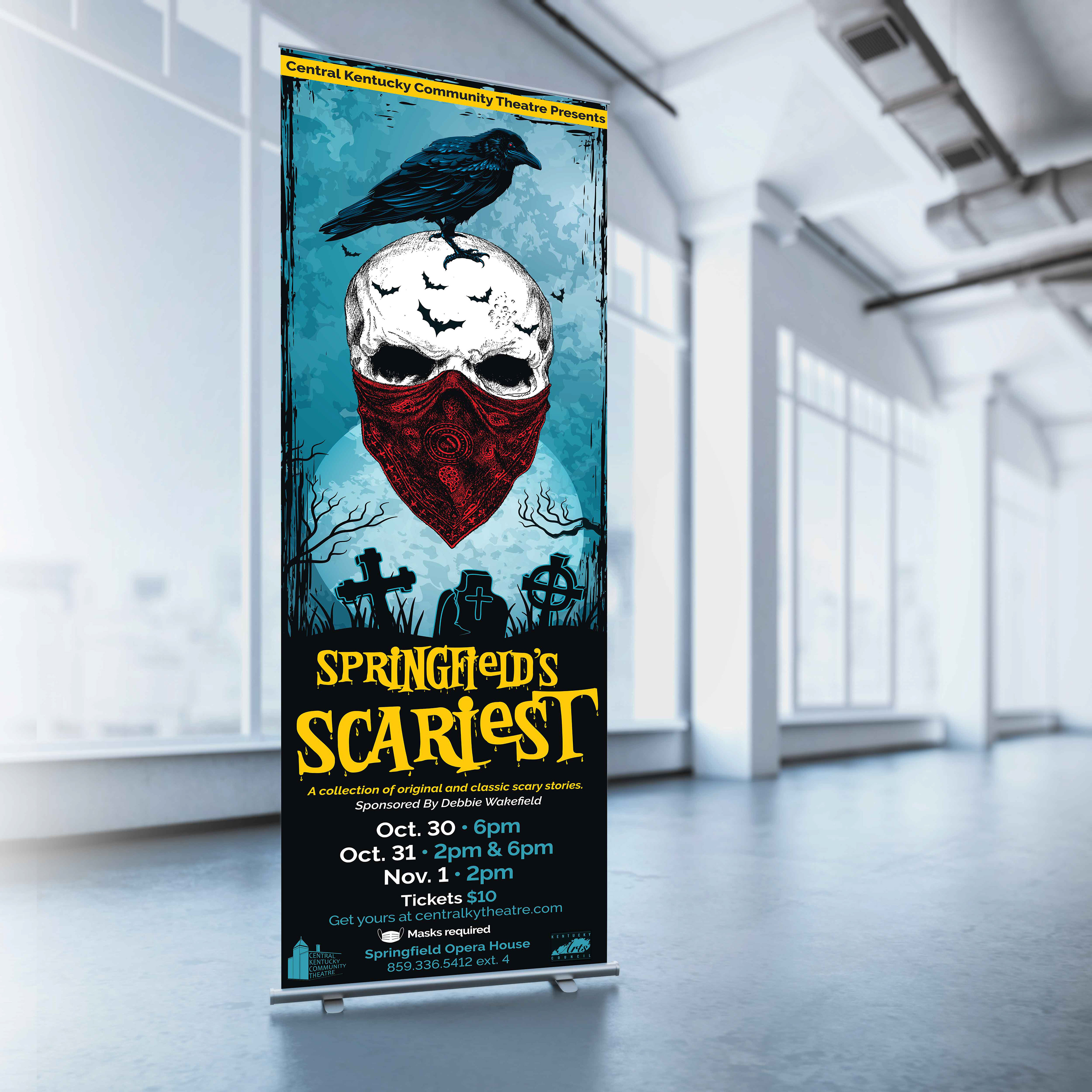 Banner Design | Springfield’s Scariest