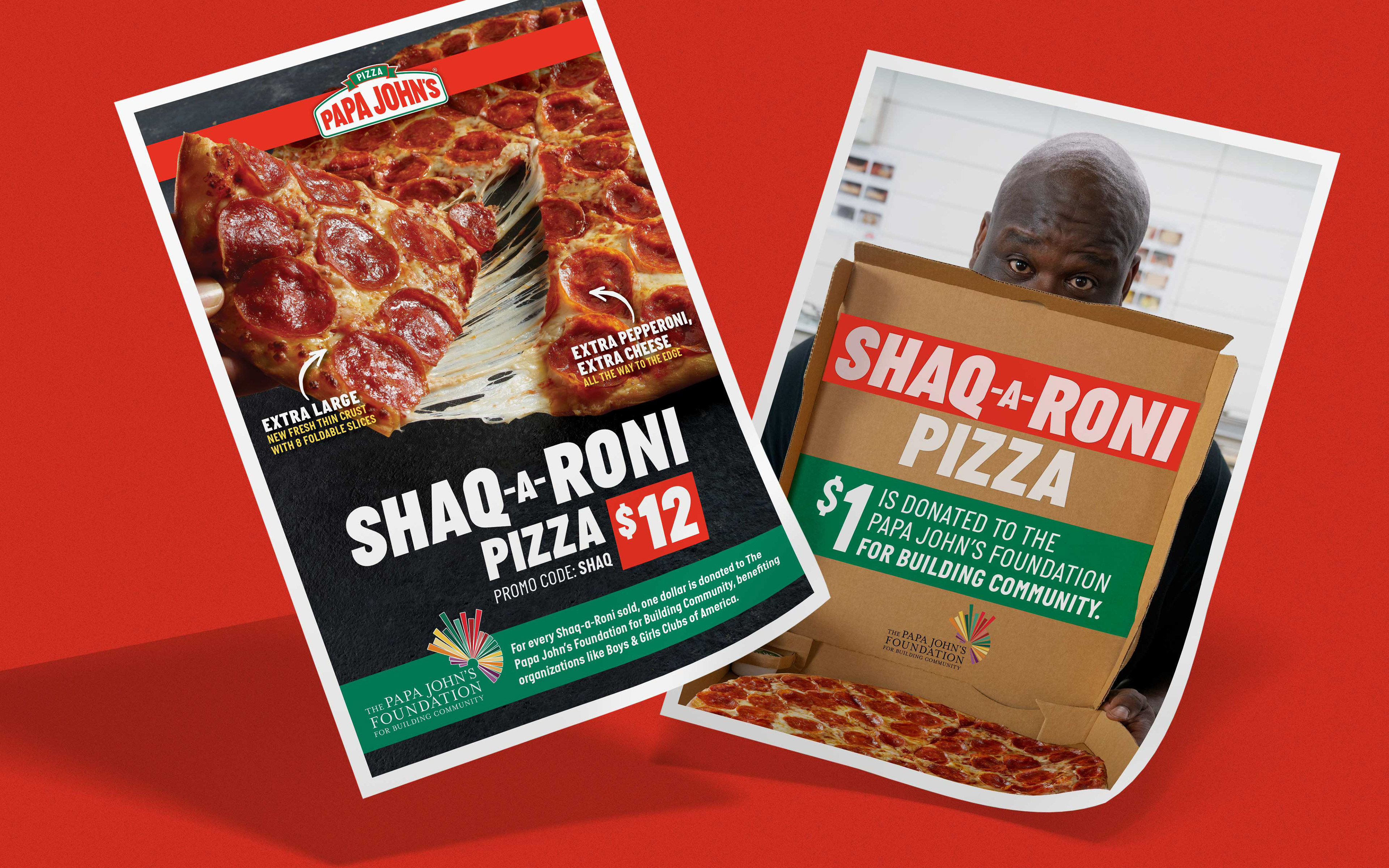 Shaq-a-Roni pizza is back at Papa Johns 