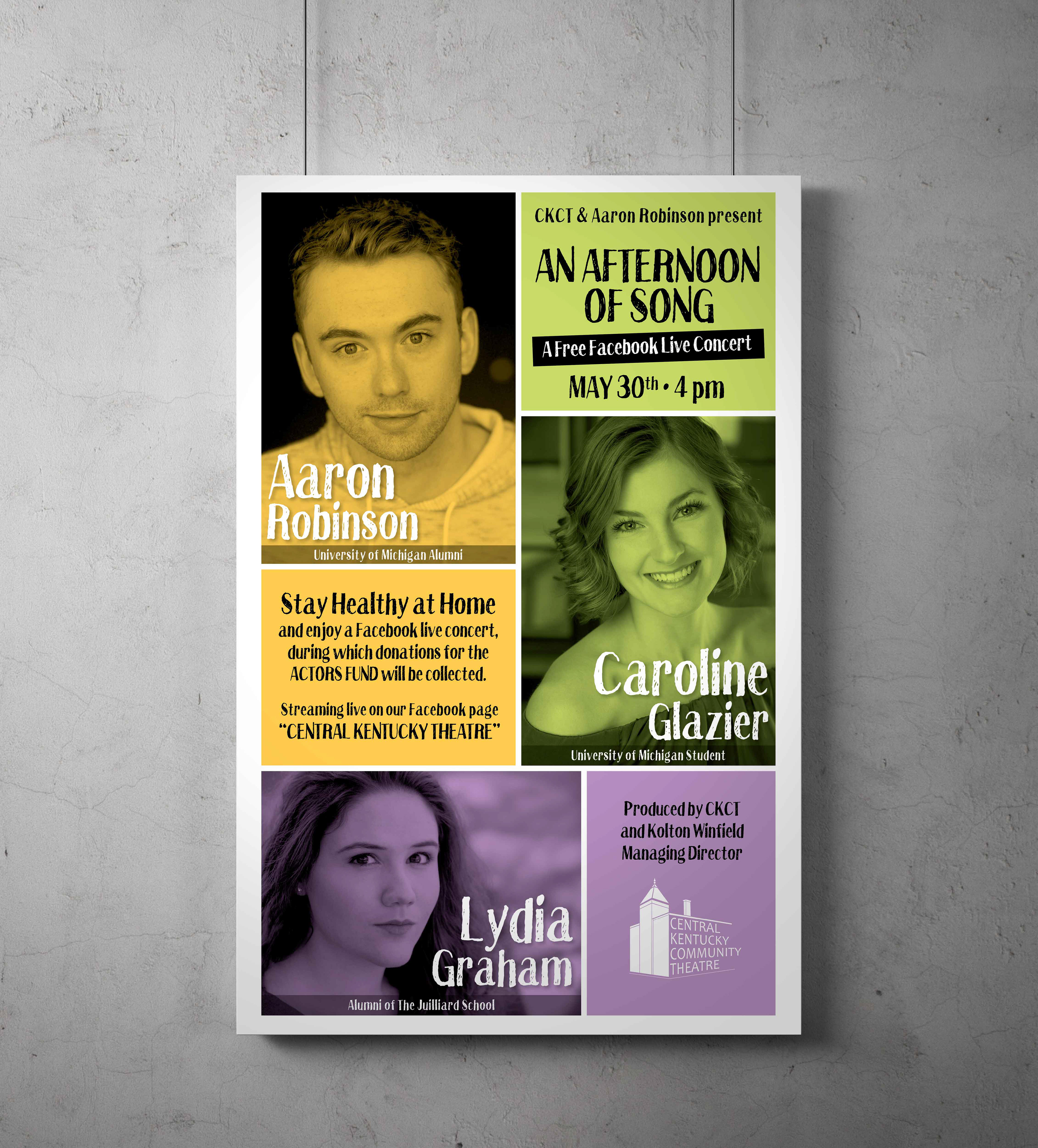 Poster Design | An Afternoon of Song