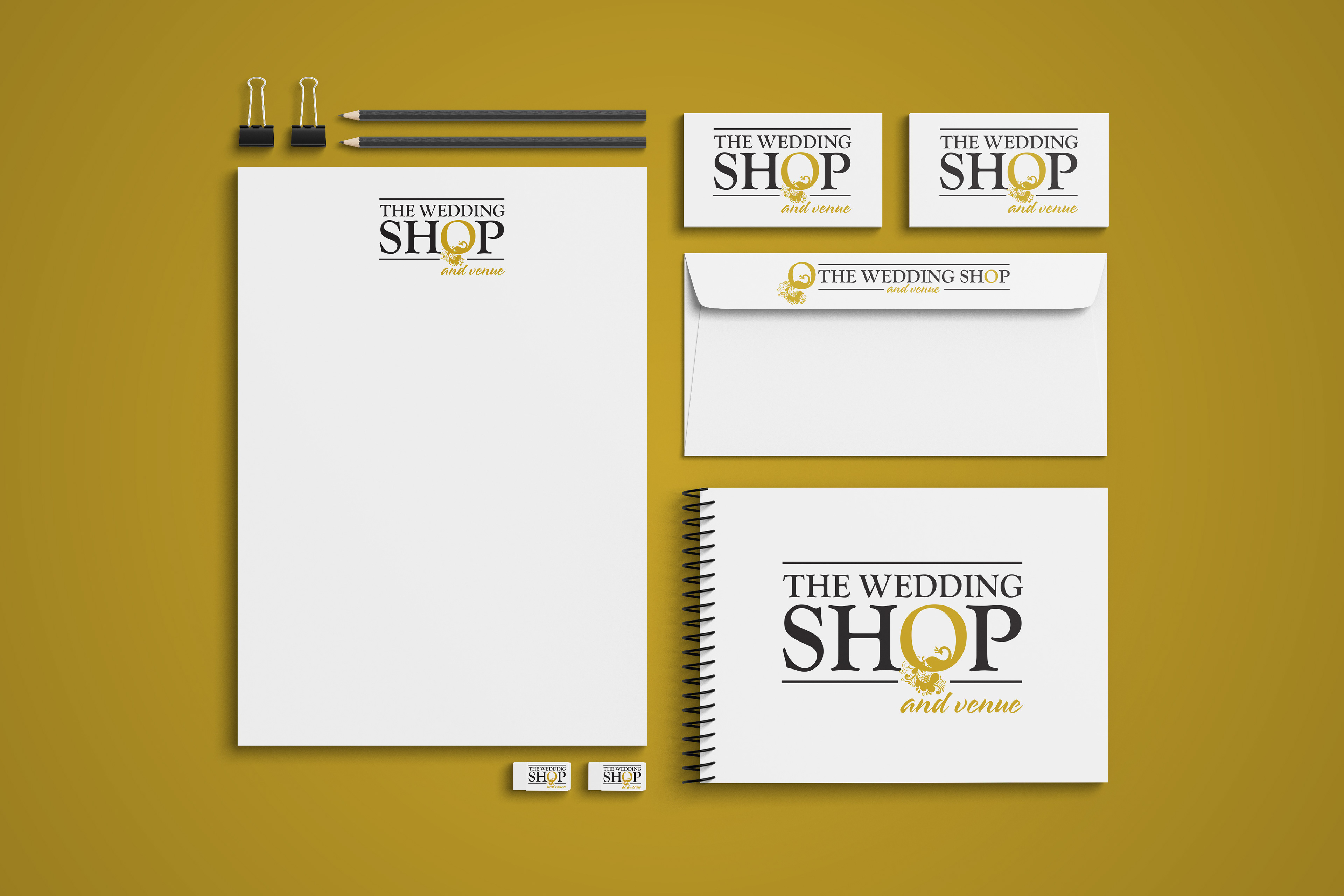 Logo Design | The Wedding Shop Stationary