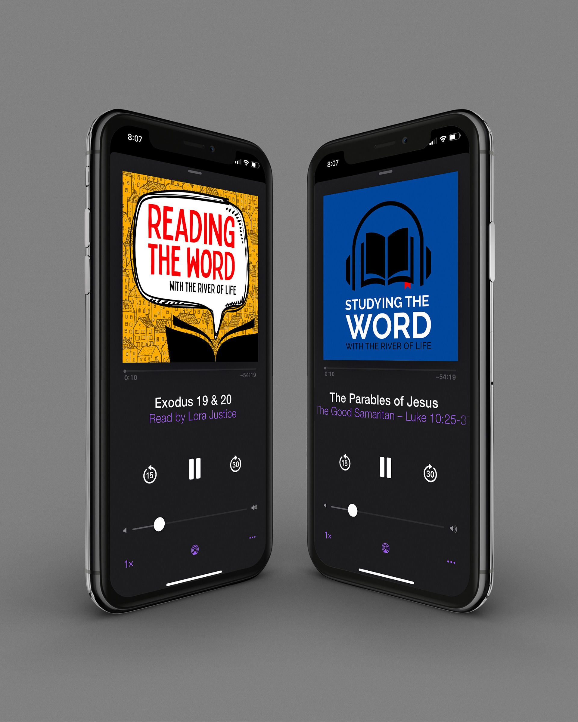 Podcast Cover Design | IPhone Mockup | River of Life Church