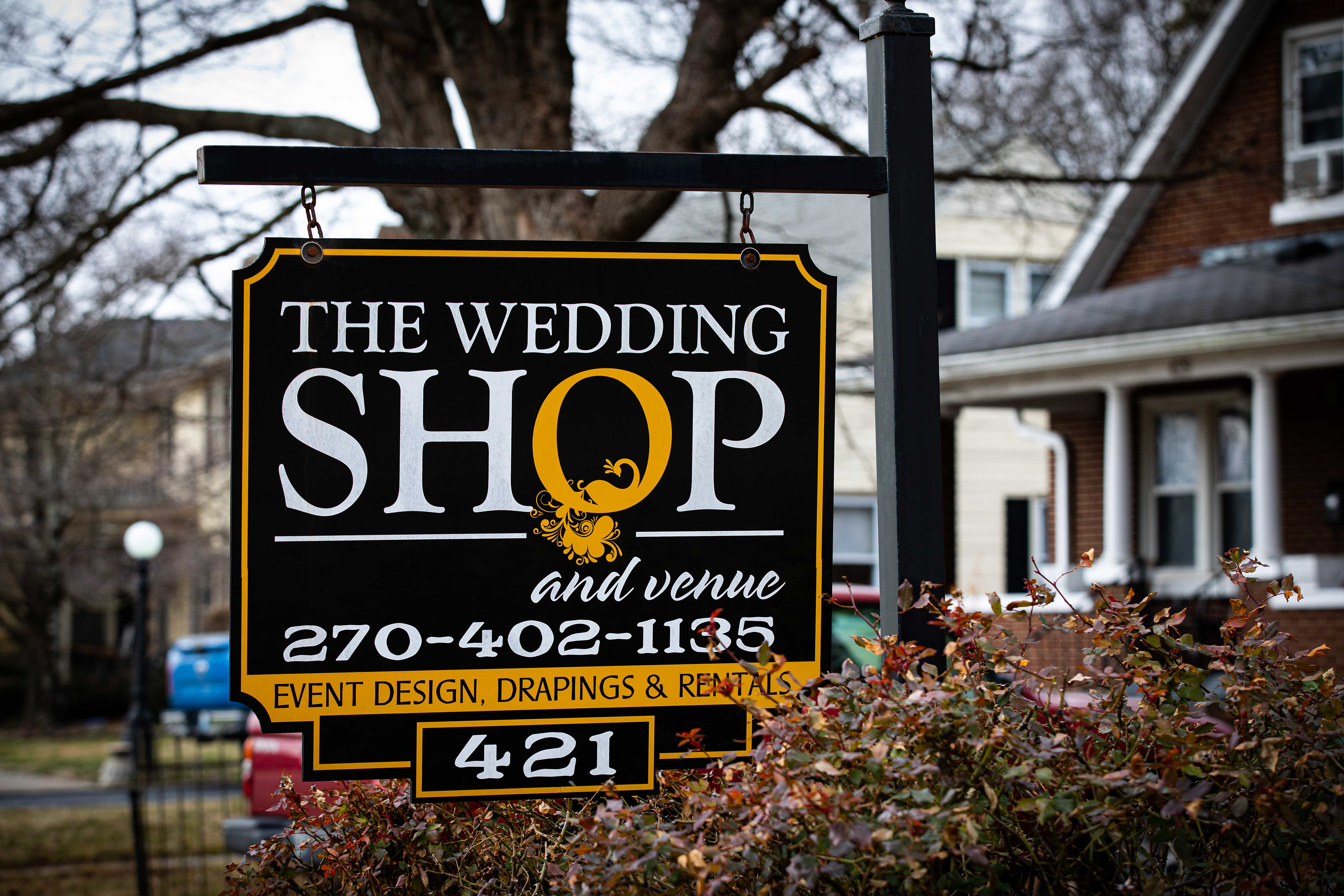 Signage | The Wedding Shop Sign 