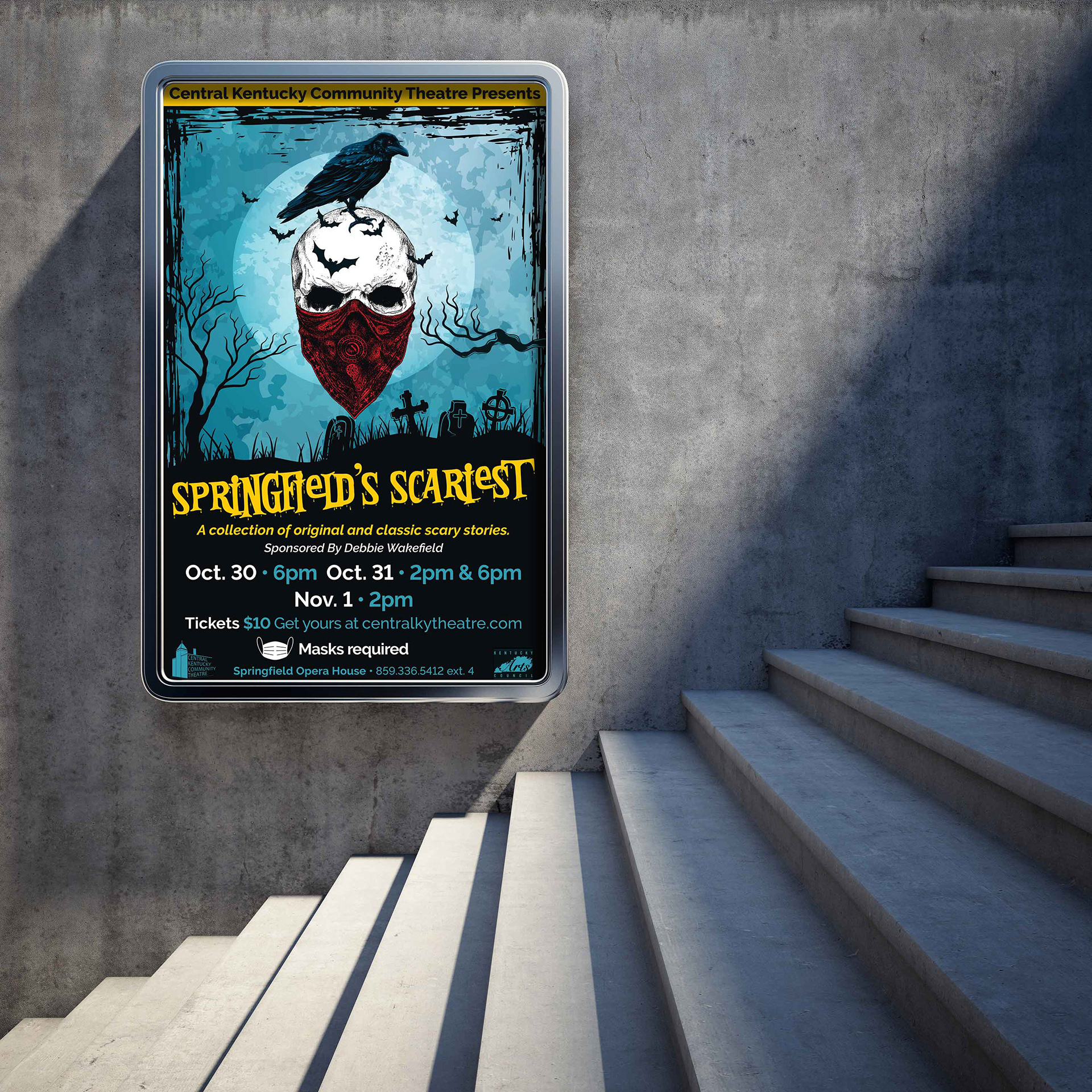 Poster Design | Springfield’s Scariest