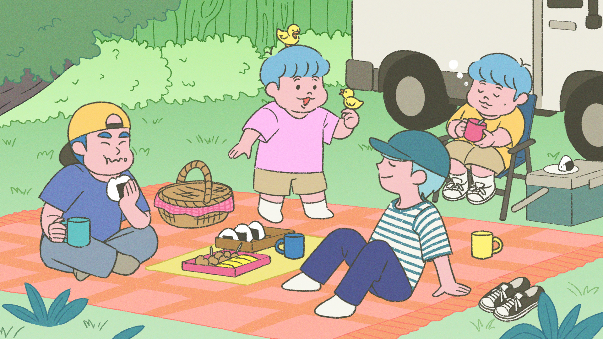 2025/4 チャンネルメンバー限定イラスト