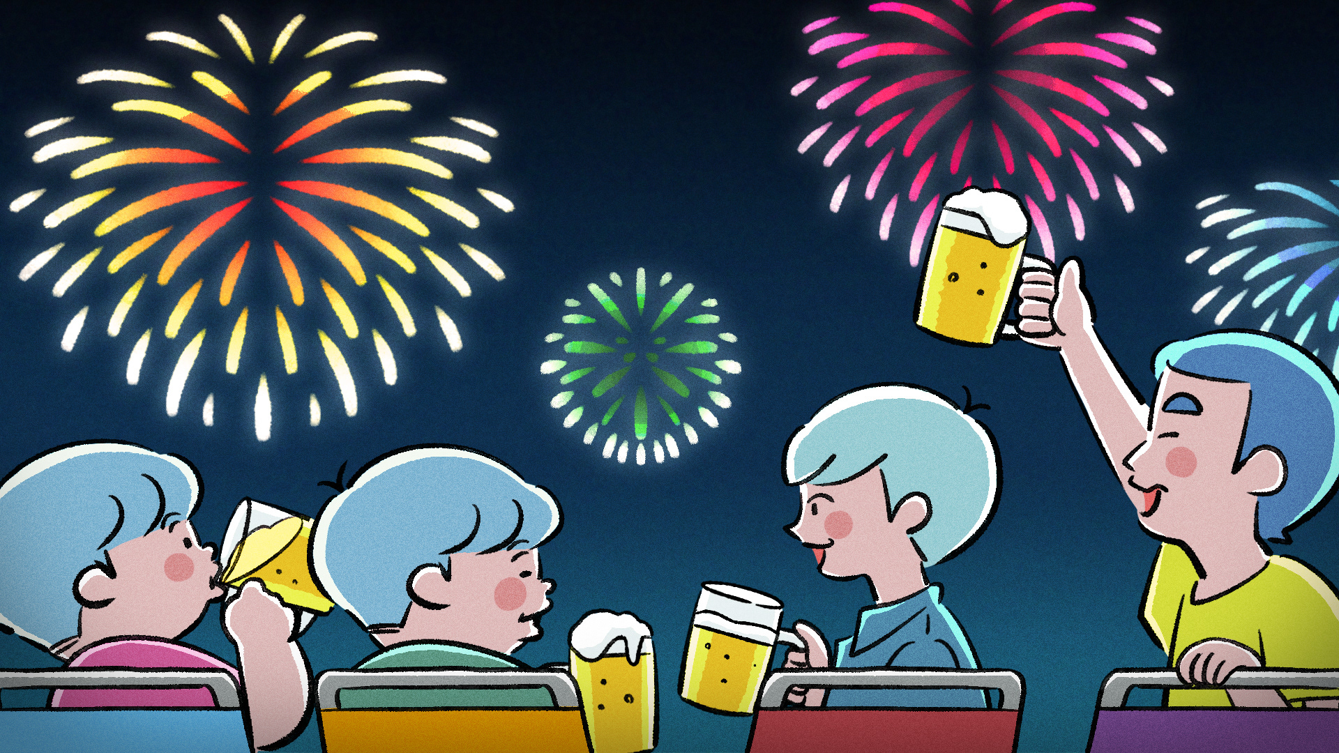 2022/08 チャンネルメンバー限定イラスト