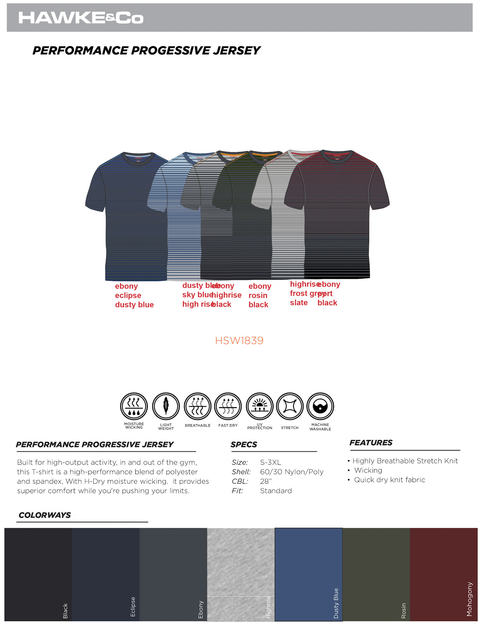 Fall 18 sportswear catalog