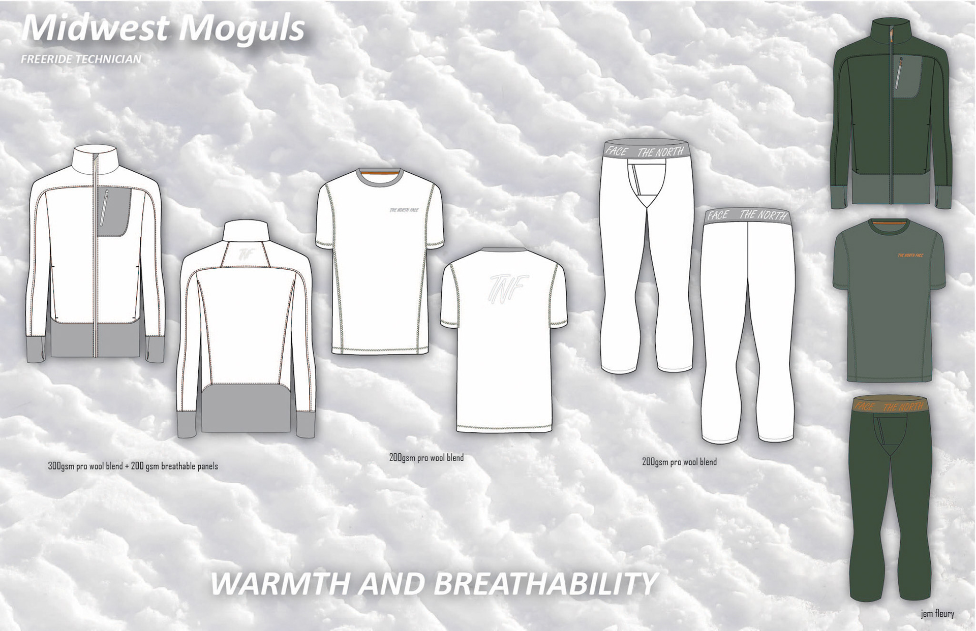 the north face x jem fleury