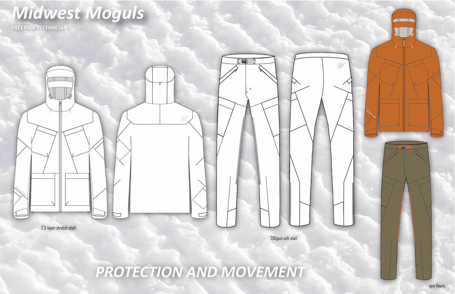 the north face x jem fleury