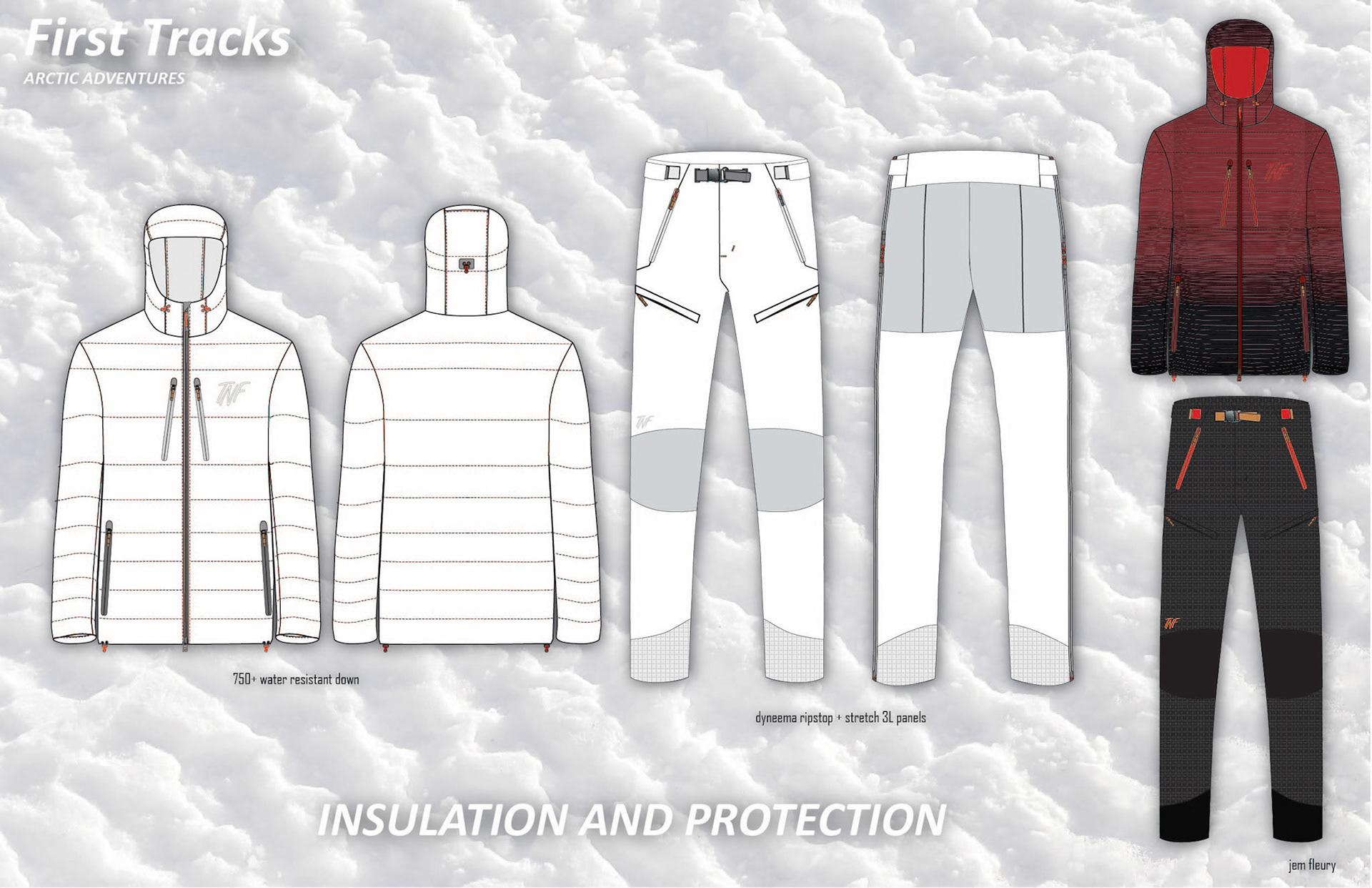 the north face x jem fleury