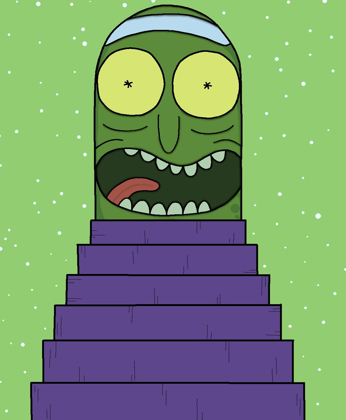 "Morty, I'm in A Door!"
