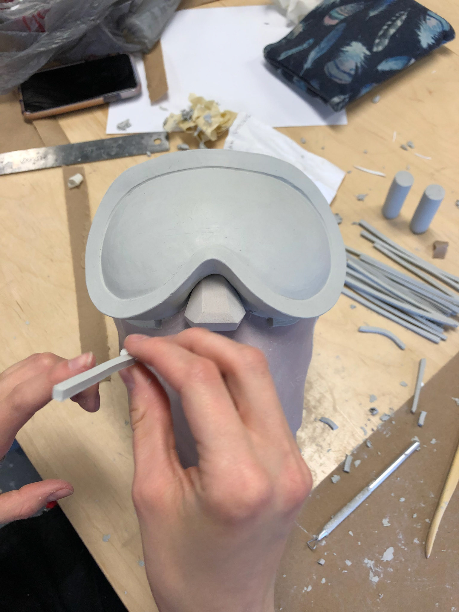ADDING FOAM
