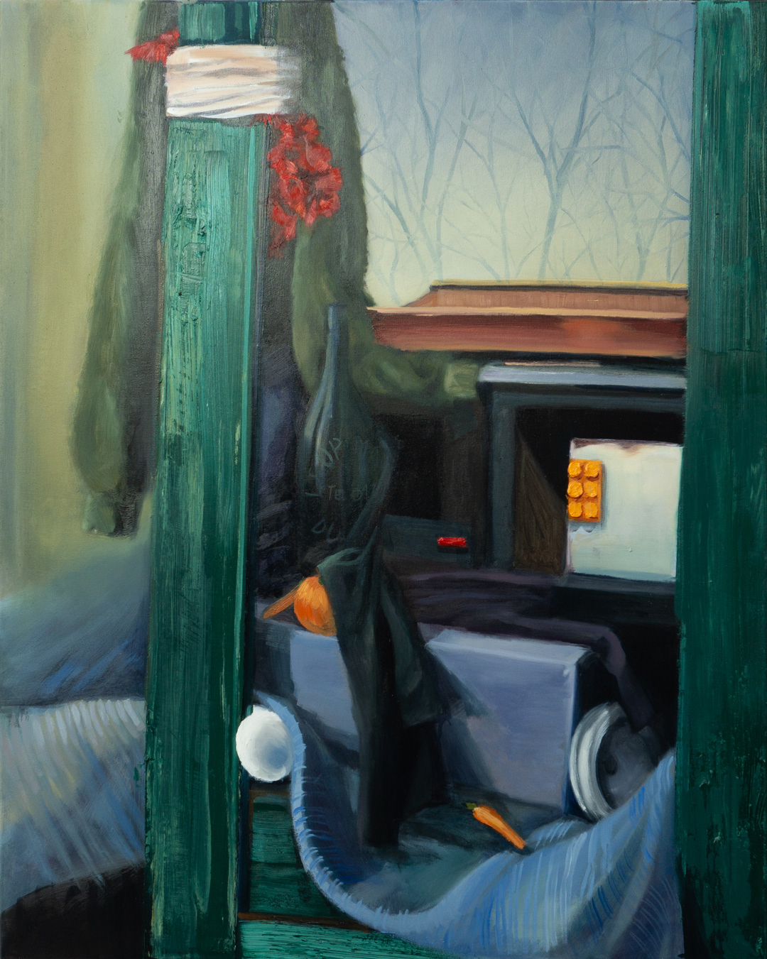 Still Life, 2024 - Oil on Cotton (100 x 80cm) - Price: €240.00