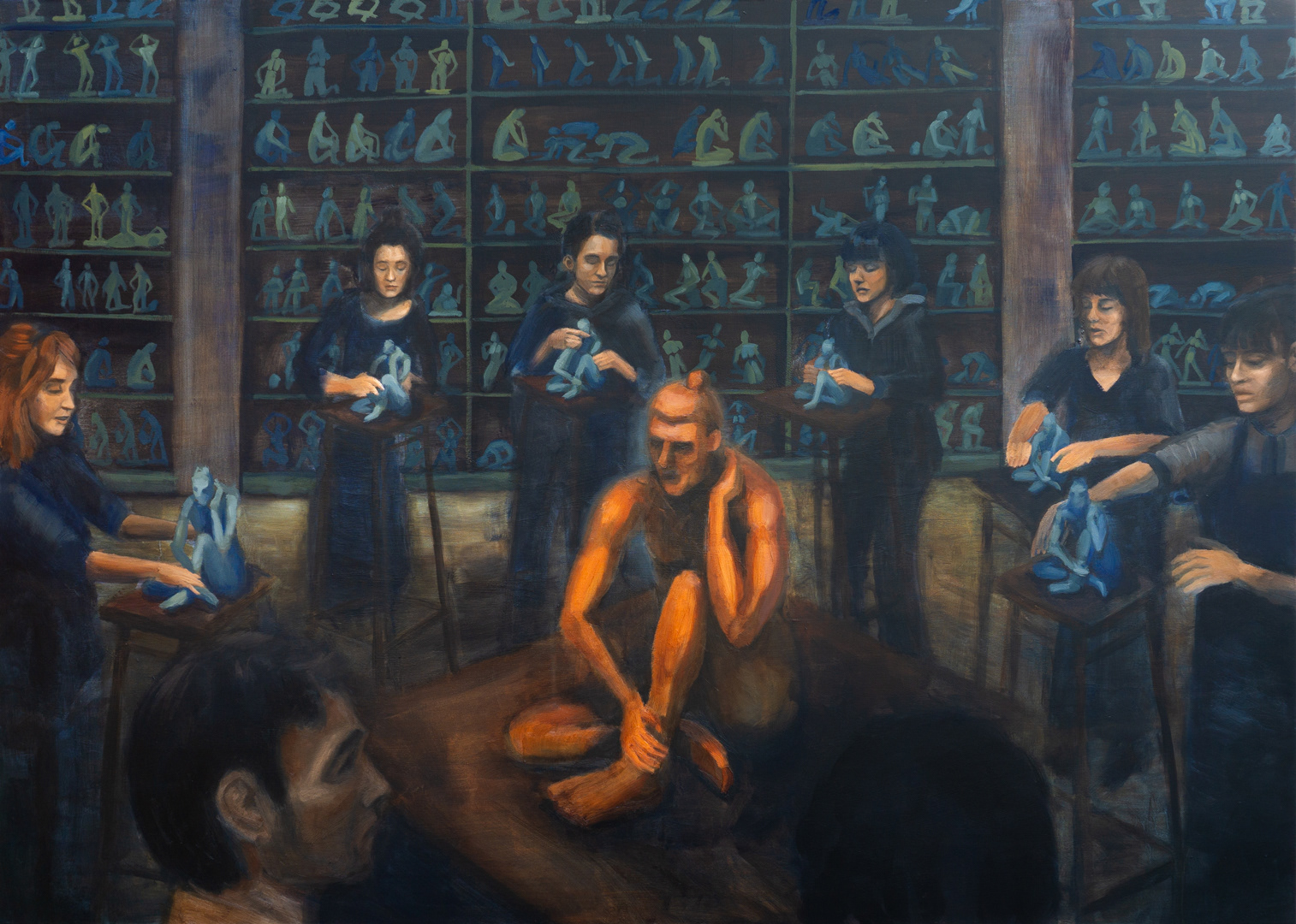 The One, 2024 - Oil on Cotton (100 x 140cm) - Price: €560.00