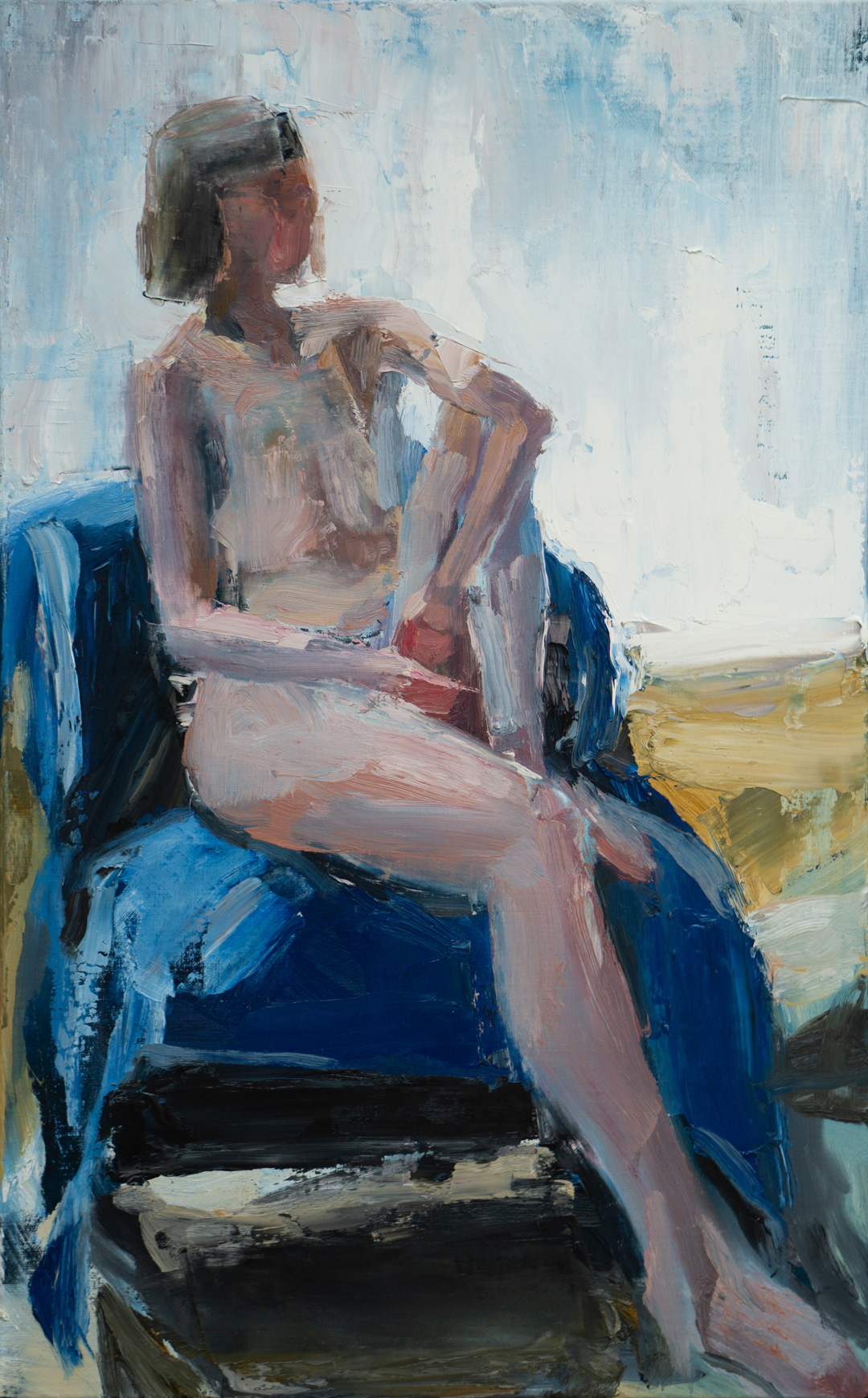Model, 2025 - Oil on Linen (80 x 50cm) - Price: €280.00