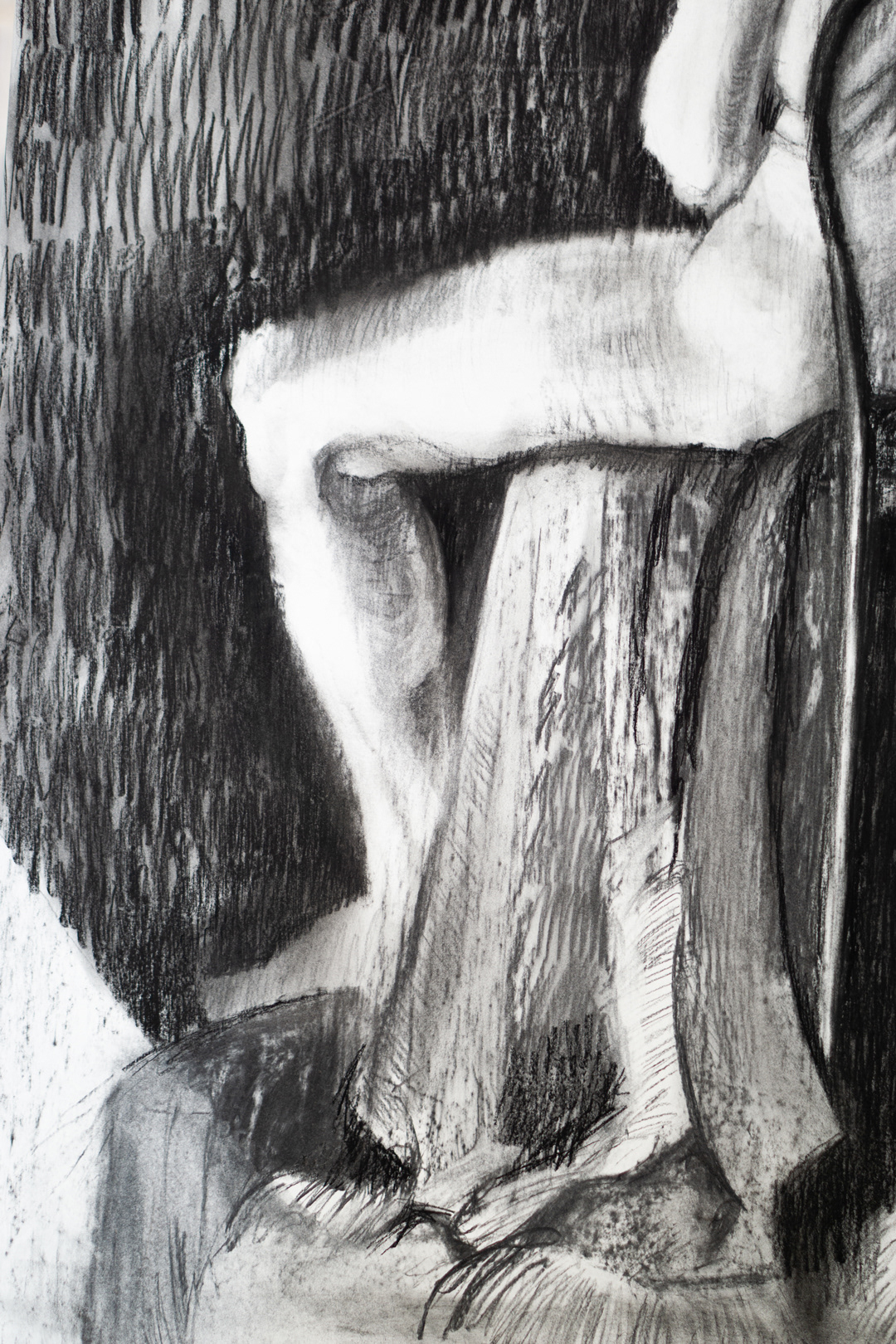 2025, Detail of "A Woman, a Flower and a Chair" - Giovana Tows
