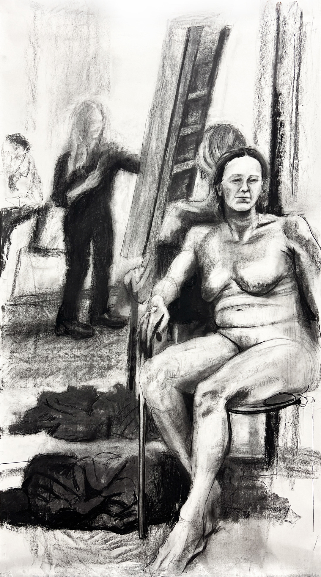 2025, "The Model Drawing Class" - Giovana Tows
