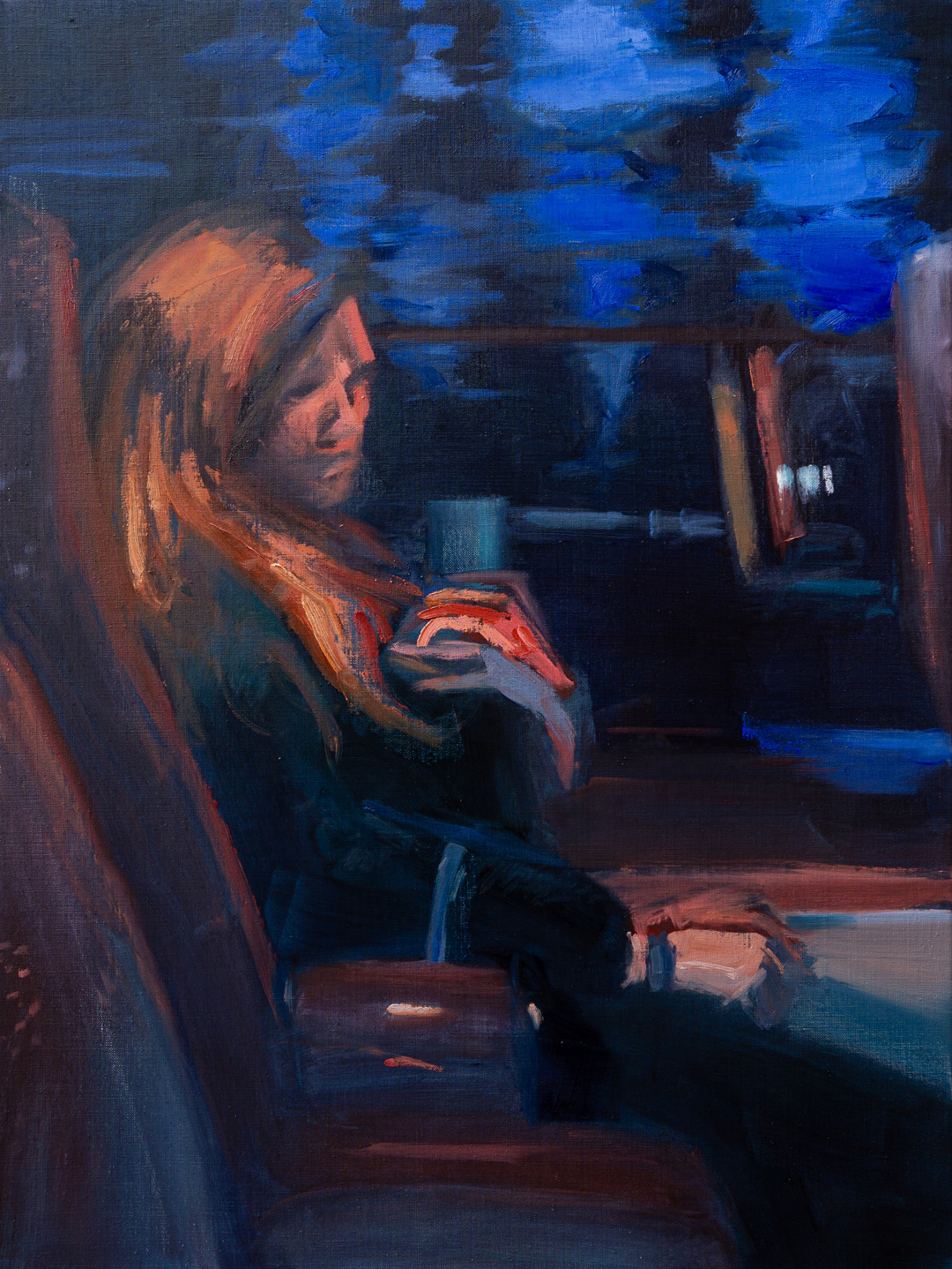 Reflection, 2024 - Oil on Linen (80 x 60cm) - Price: €210.00