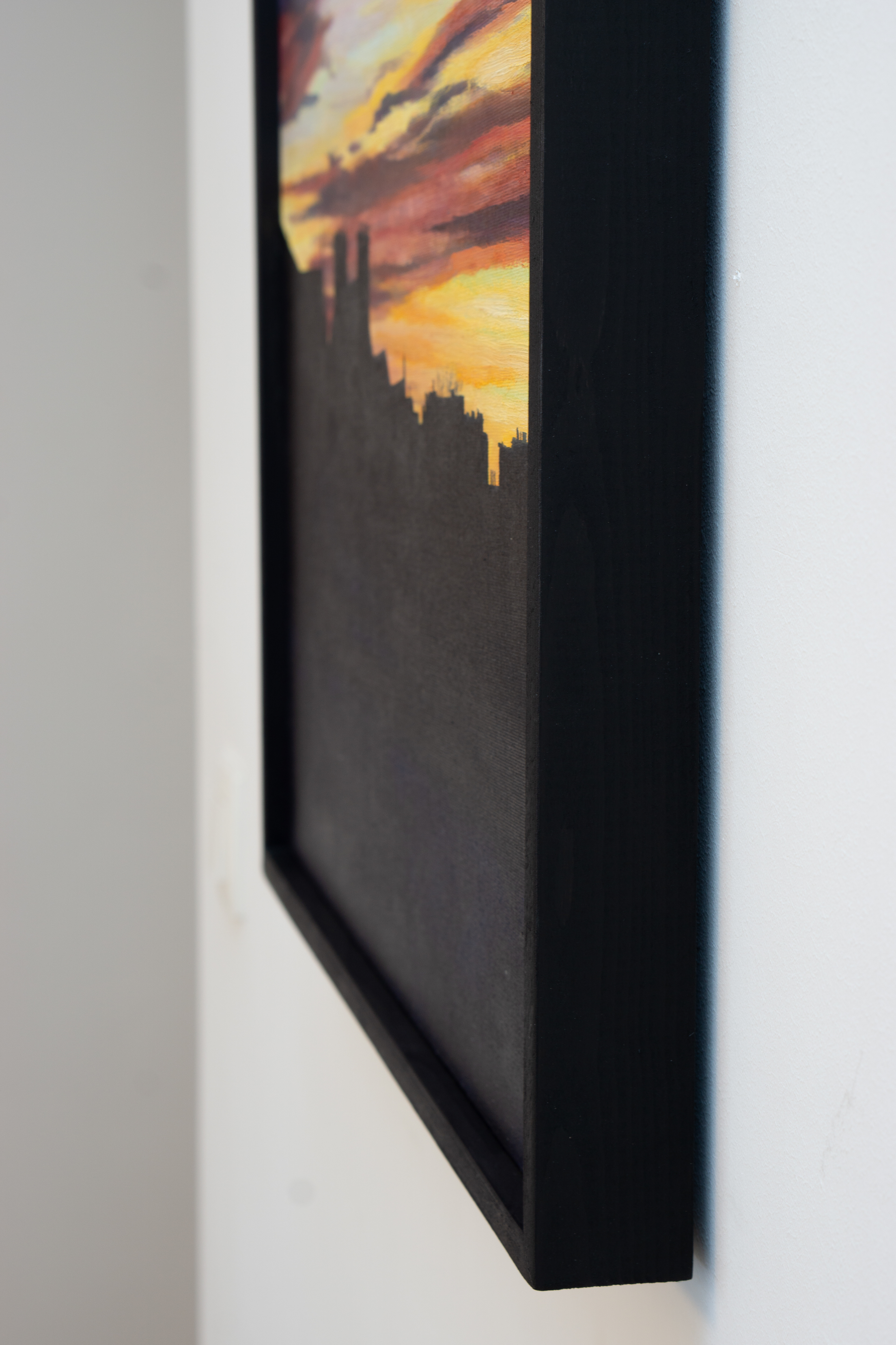 Frame type 2 with matte black paint